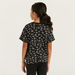 PUMA All-Over Animal Print T-shirt with Knot Detail-Tops-thumbnail-3