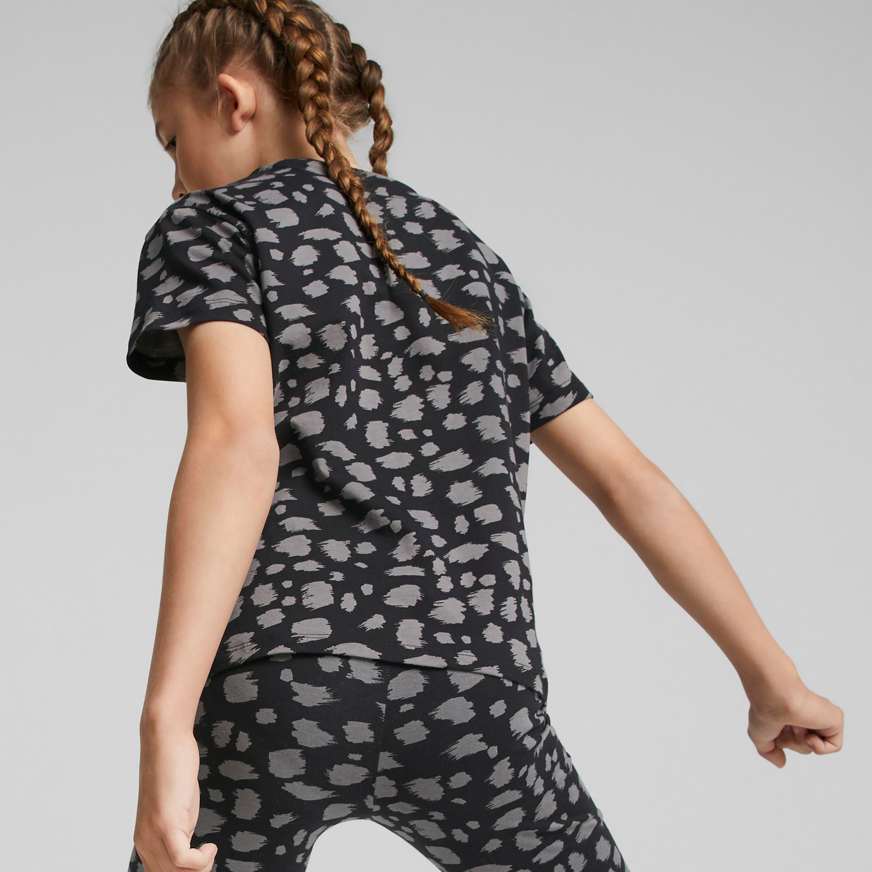 تي شيرت من بوما إيسينشال أنيمال آوب نوتيد للأطفال 67352301-sports-girls-clothing-tops-image-4