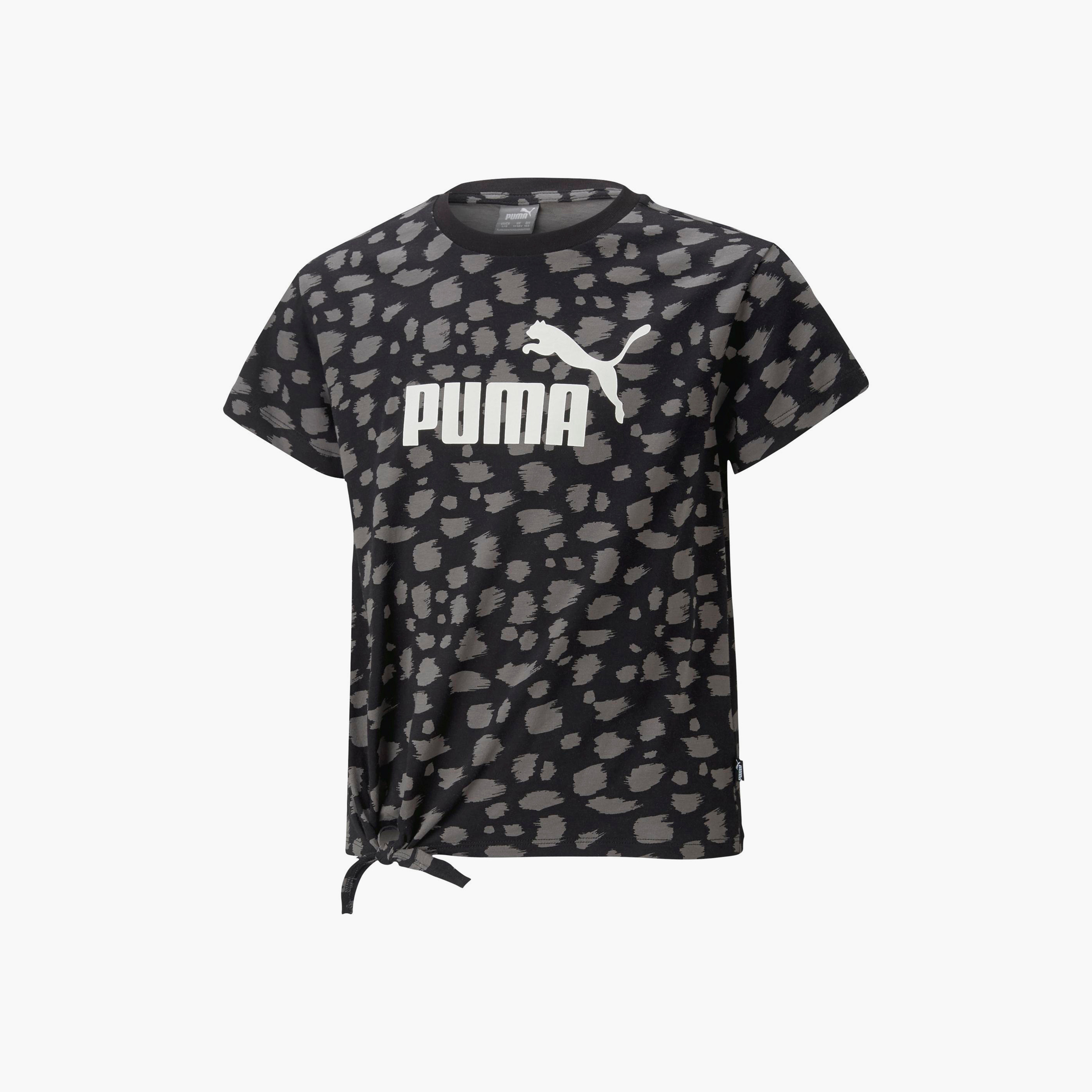 تي شيرت من بوما إيسينشال أنيمال آوب نوتيد للأطفال 67352301-sports-girls-clothing-tops-image-5