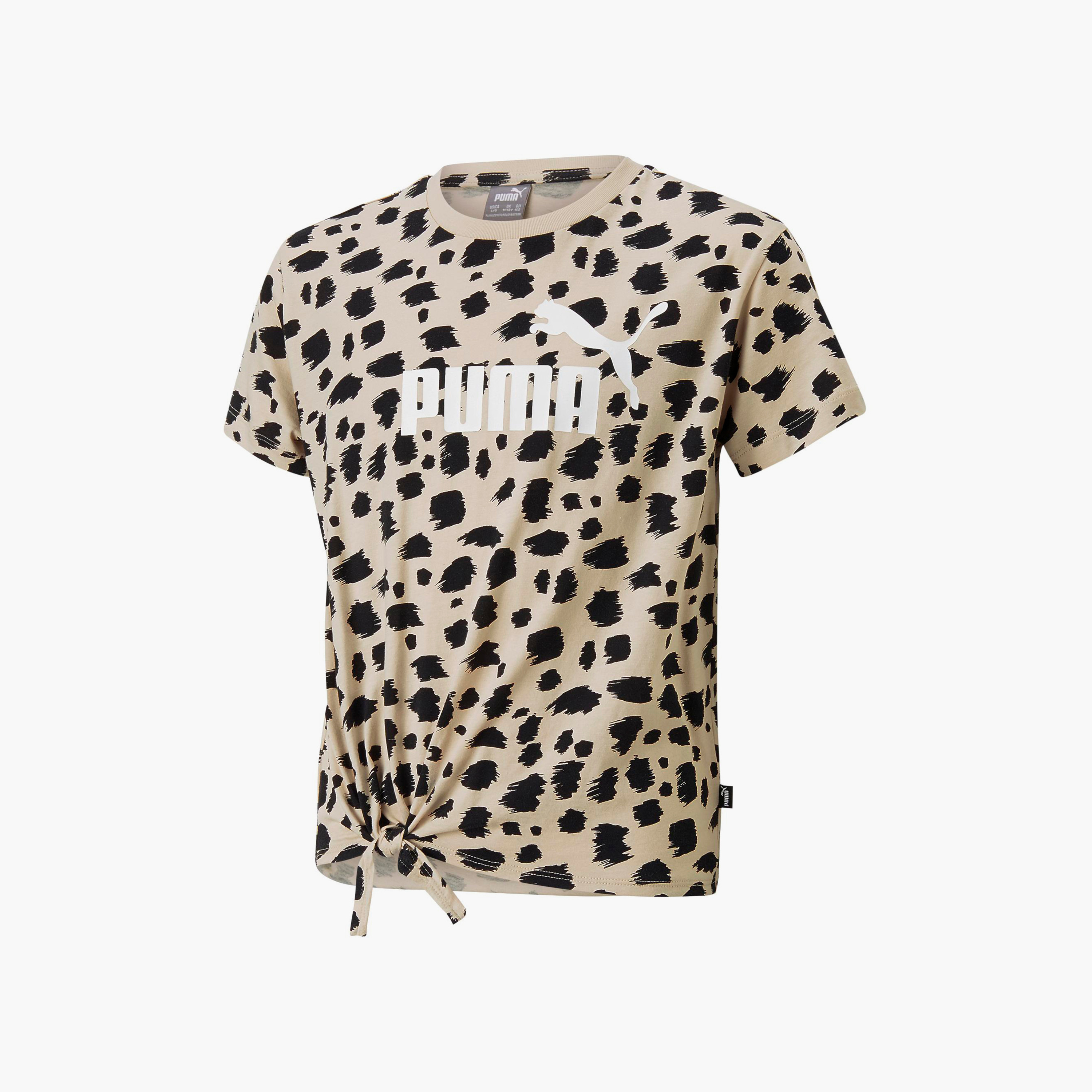 تي شيرت من بوما إيسينشال أنيمال آوب نوتيد للأطفال 67352301-sports-girls-clothing-tops-image-10