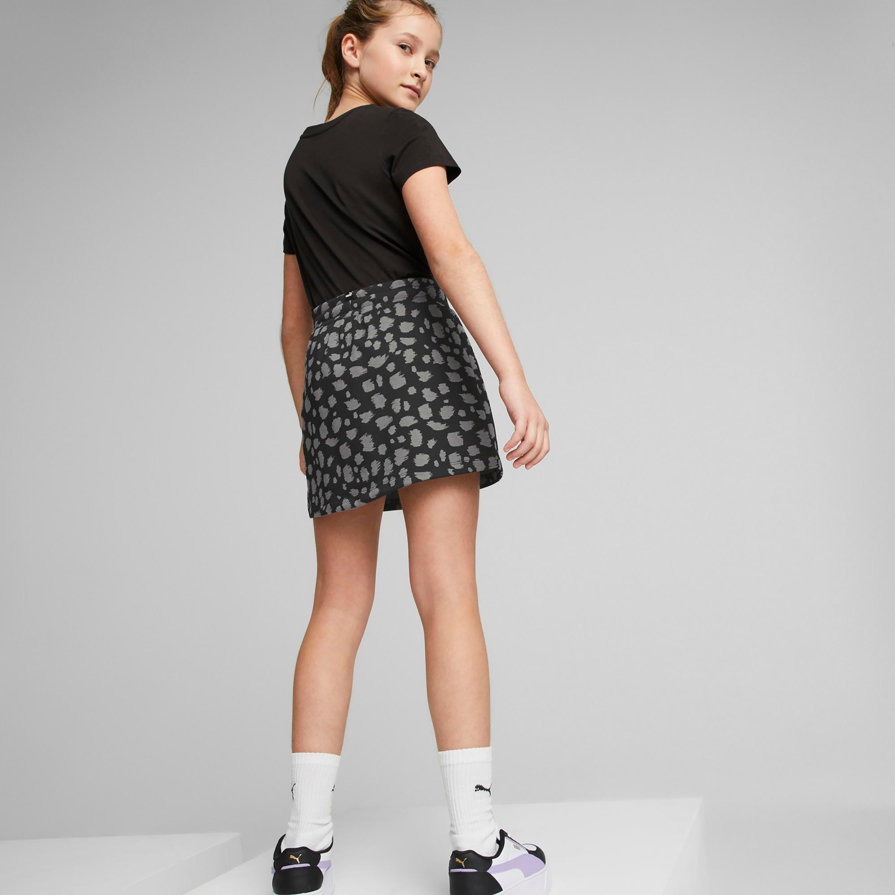 Puma Essential Animal Aop Kids Skirt 67352701-girls-clothing-sportswear-bottoms-image-4