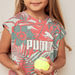 PUMA Floral Print T-shirt with Extended Sleeves-T Shirts-thumbnail-3