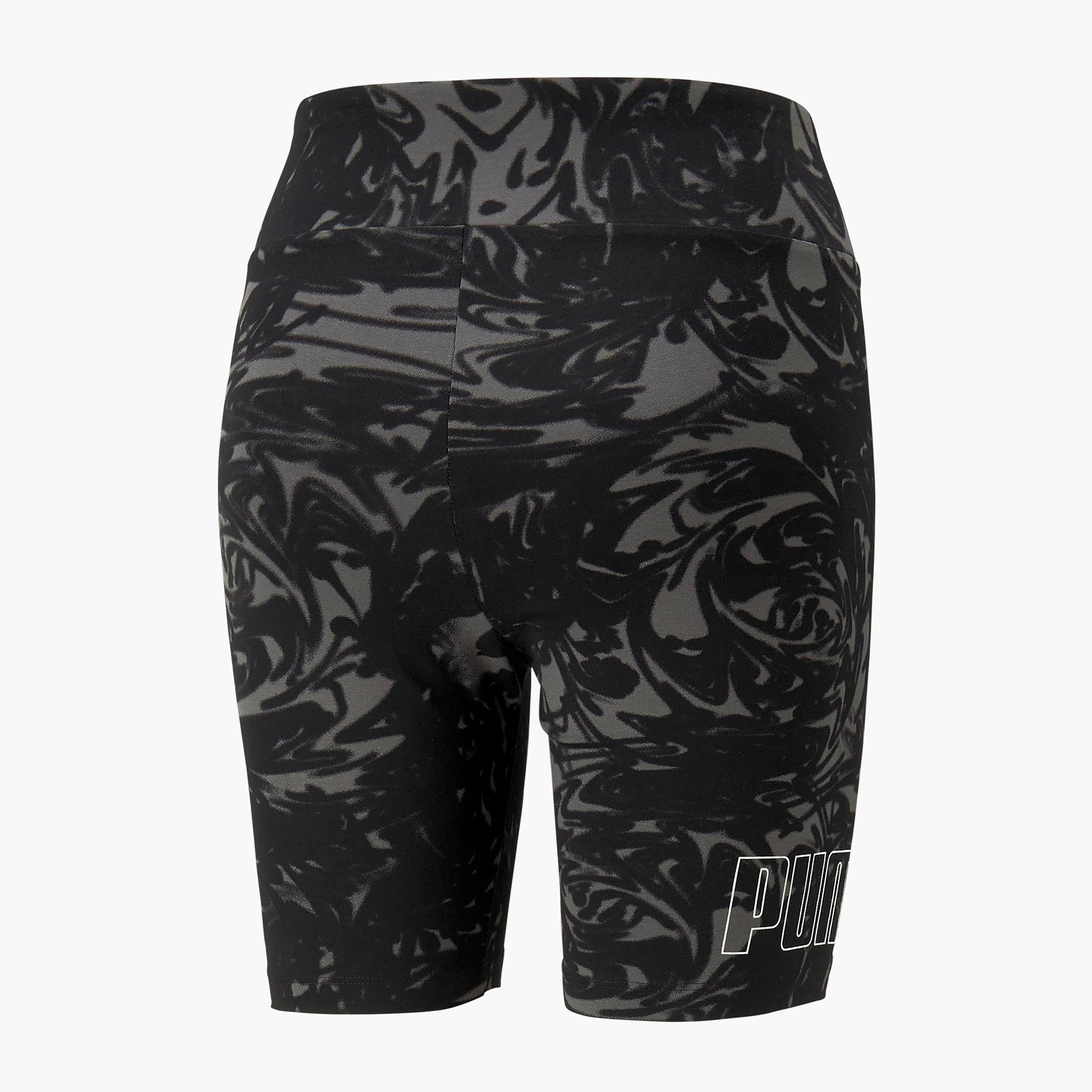 Puma Power Aop High-Waist Women Short Tights 67364301-women-clothing-sportswearandactivewear-bottoms-image-2
