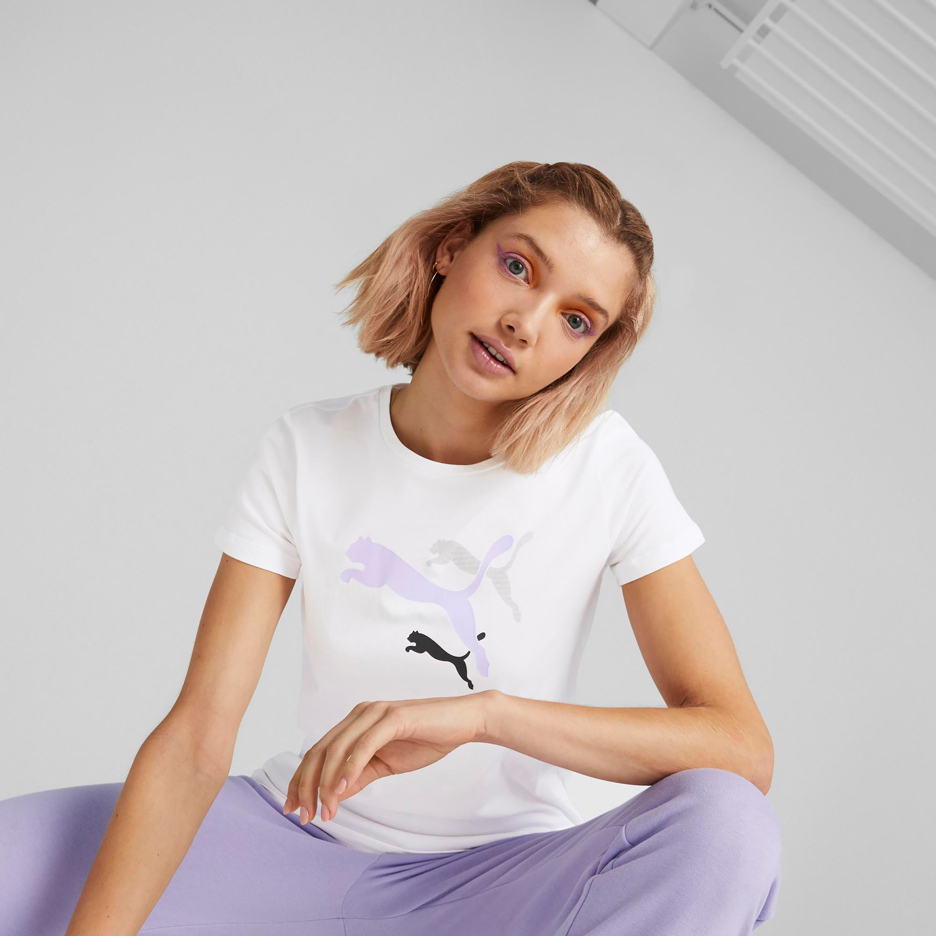 تي شيرت من بوما إسنشيال لوجو باور للنساء  67367701-women-clothing-tshirts-image-6