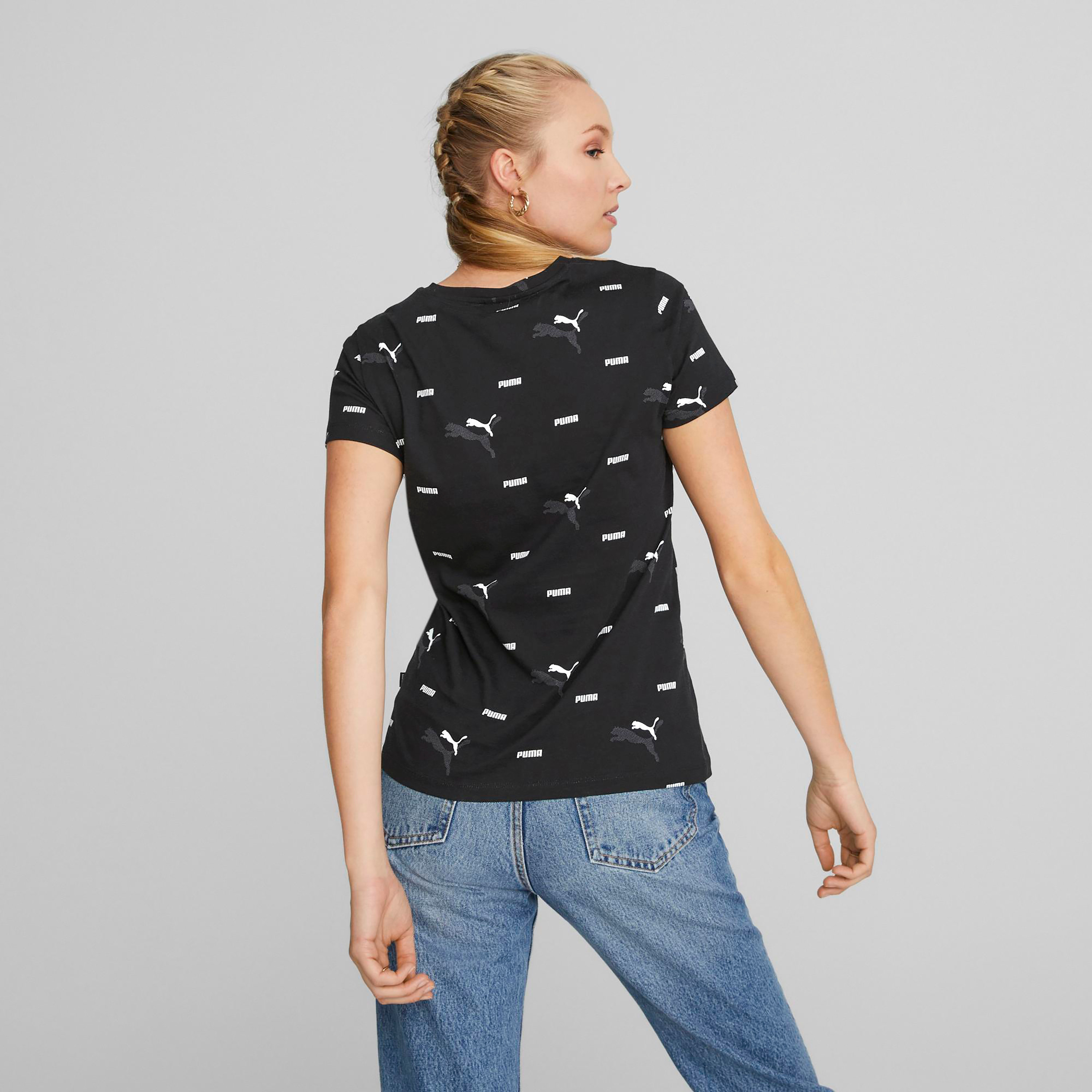 Puma Essential Logo Power Aop Women T-Shirt 67368501-women-clothing-tshirts-image-4