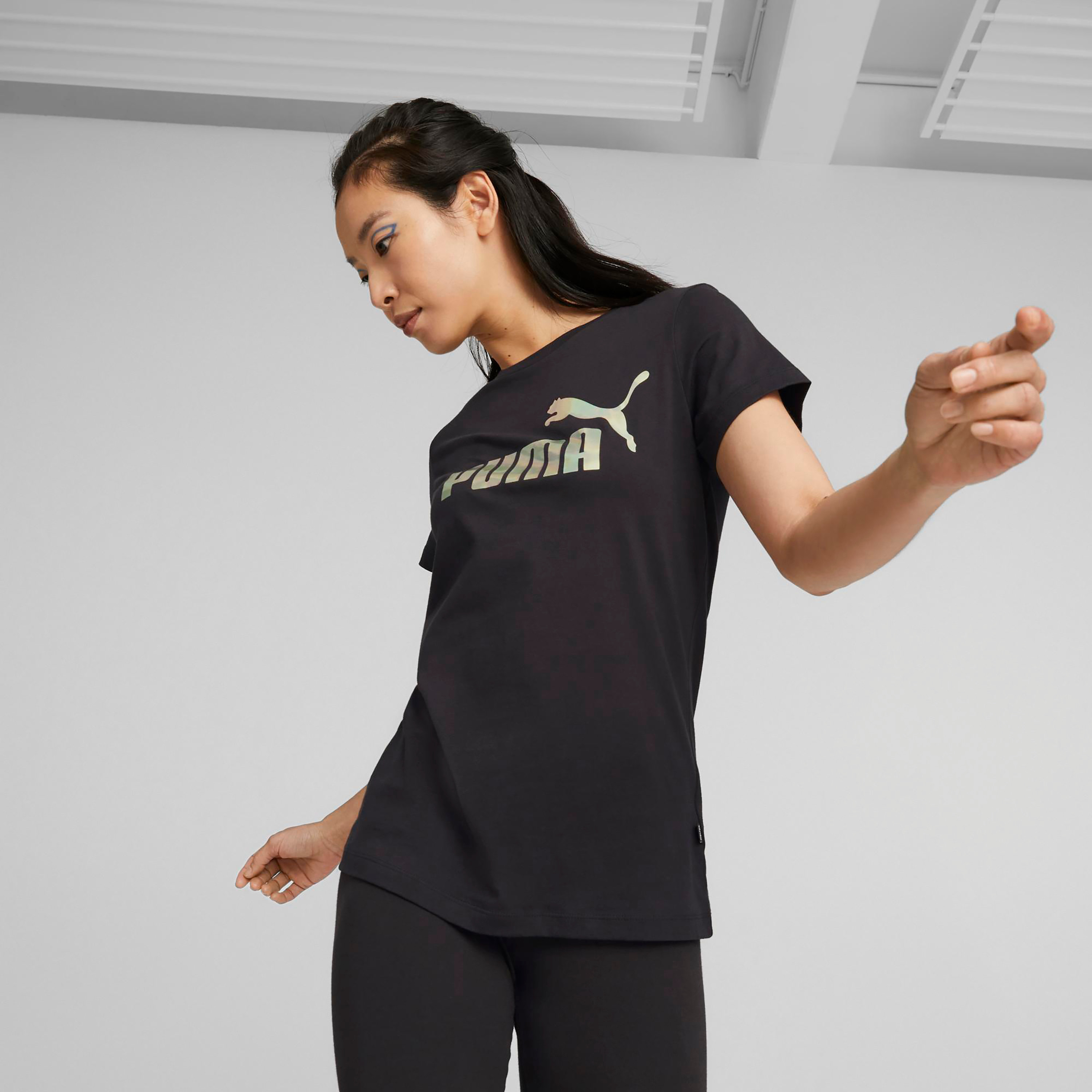 Puma Essential Nova Shine Women T-Shirt 67444801-women-clothing-tshirts-image-1