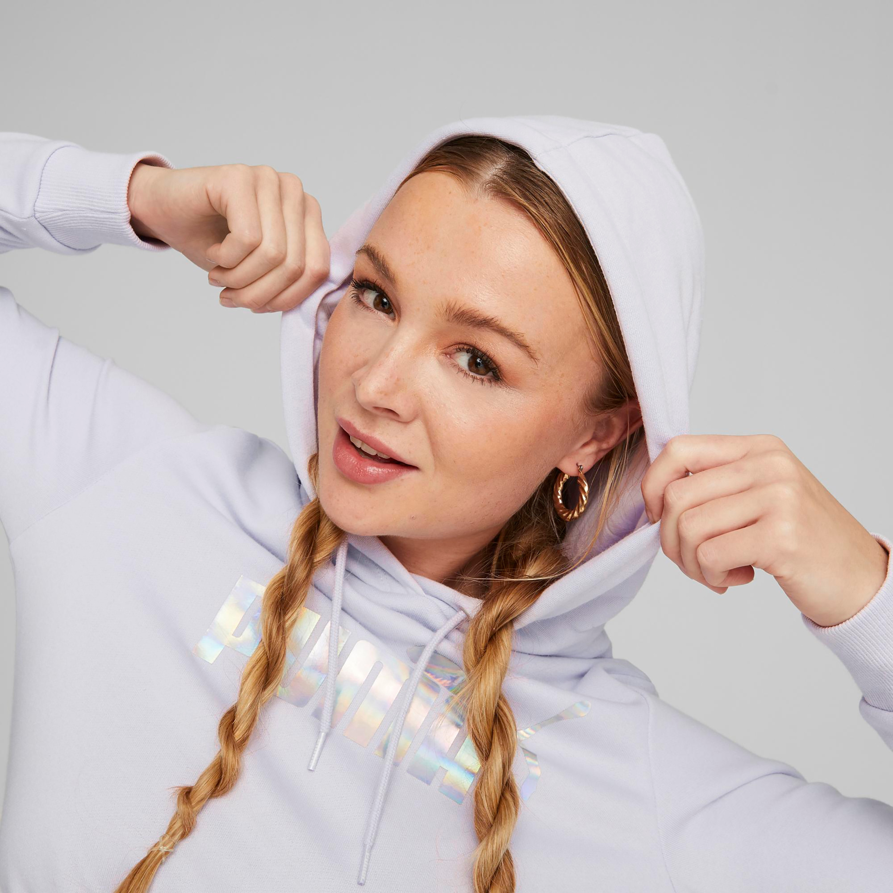 هودي من بوما إسنشيال نوفا شاين للنساء 67444901-sports-women-clothing-hoodiesandsweatshirts-image-8