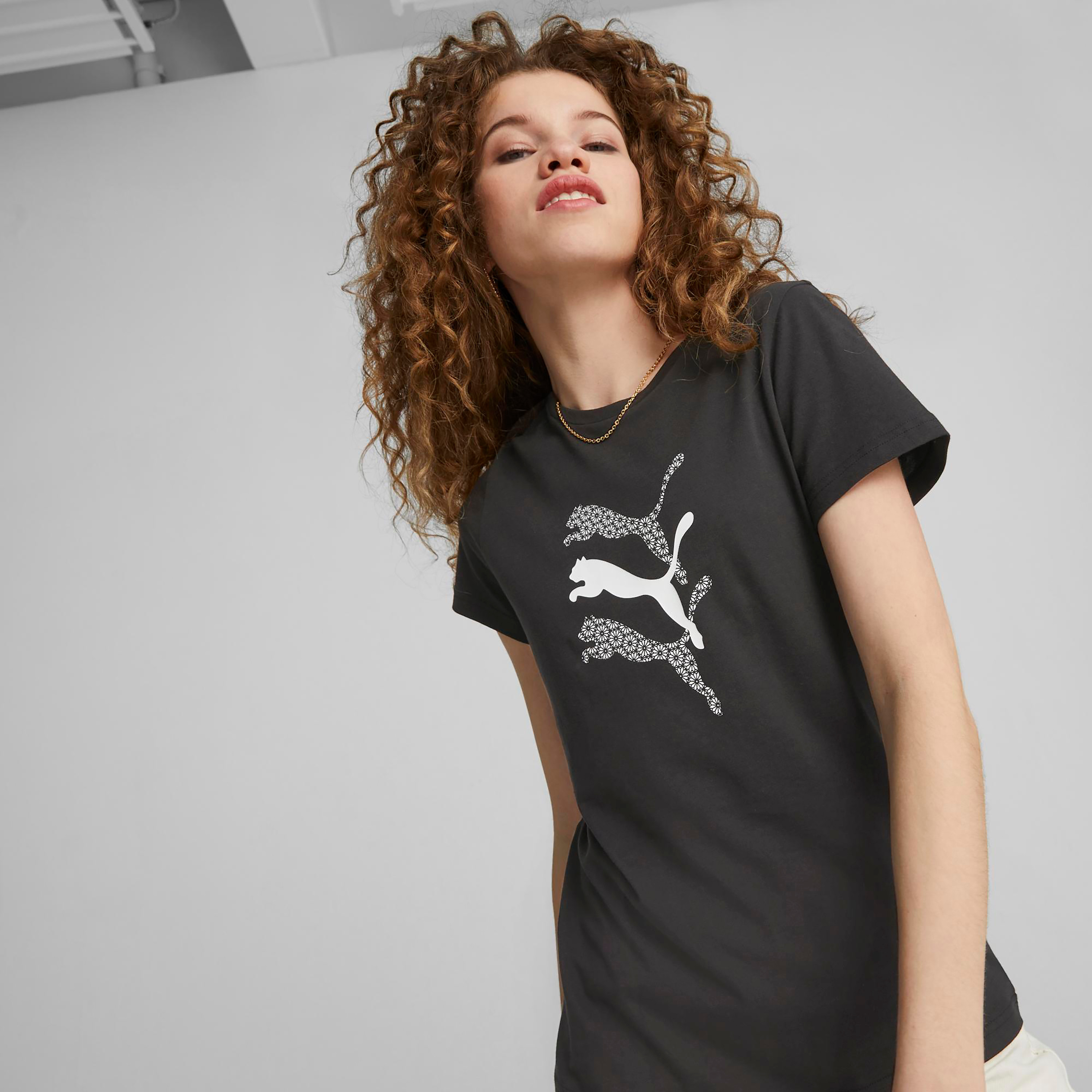 Puma Graphics Laser Cut Women T-Shirt 67445301-sports-women-clothing-tshirtsandvests-image-1