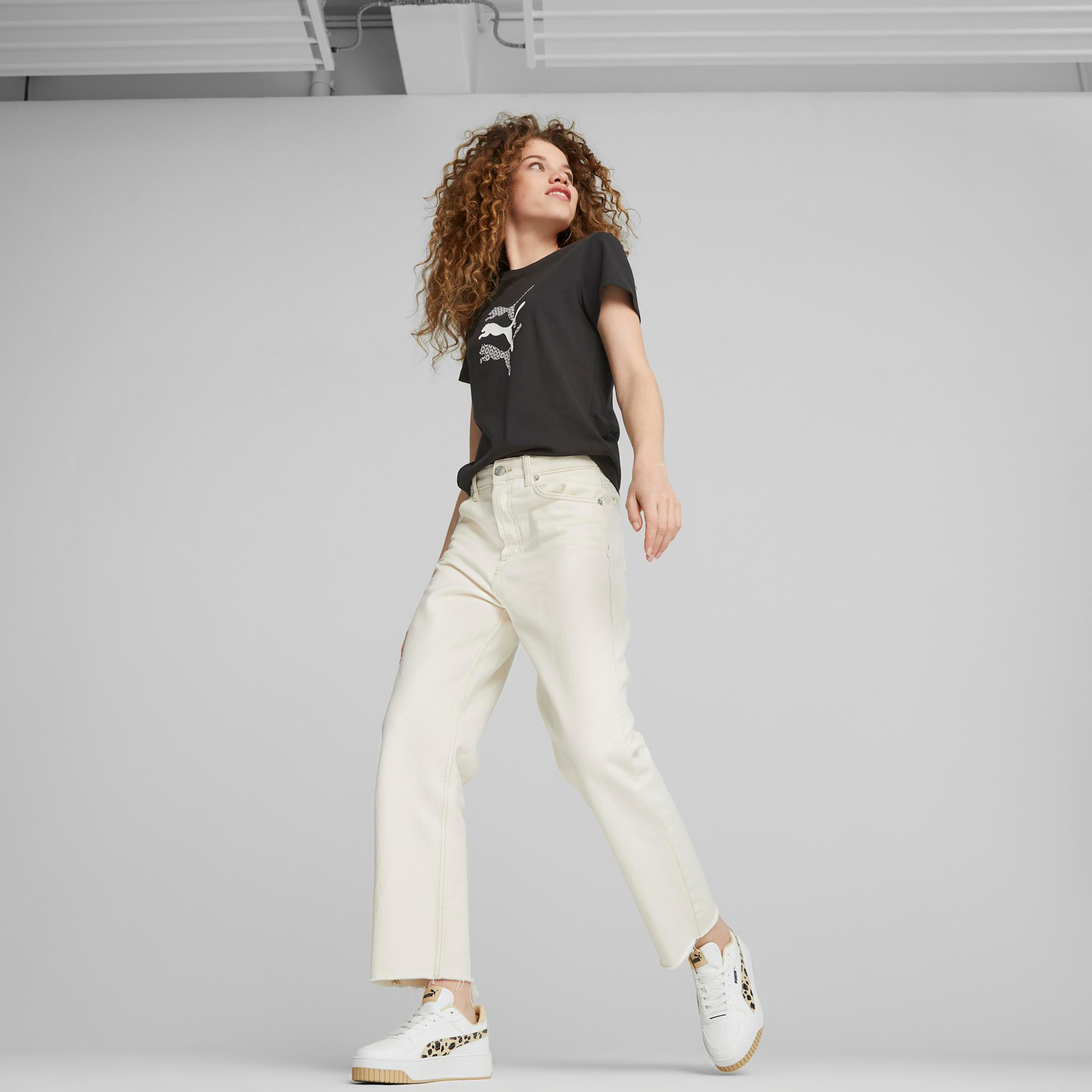 تي شيرت من بوما جرافيكس ليزر كات للنساء 67445301-sports-women-clothing-tshirtsandvests-image-2