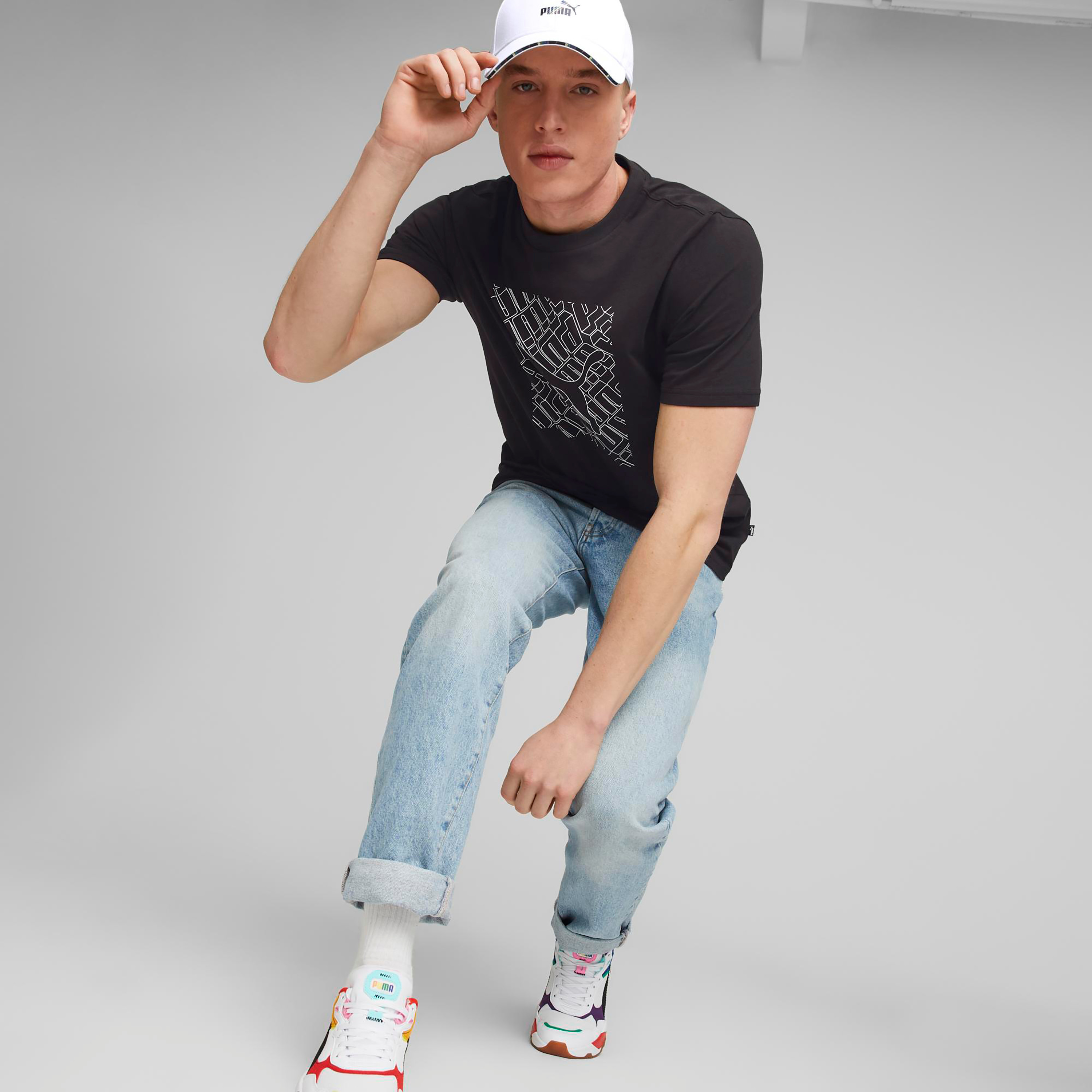 تي شيرت من بوما جرافيكس كات للرجال 67447401-men-clothing-sportswearandactivewear-tshirtsandpolos-image-2