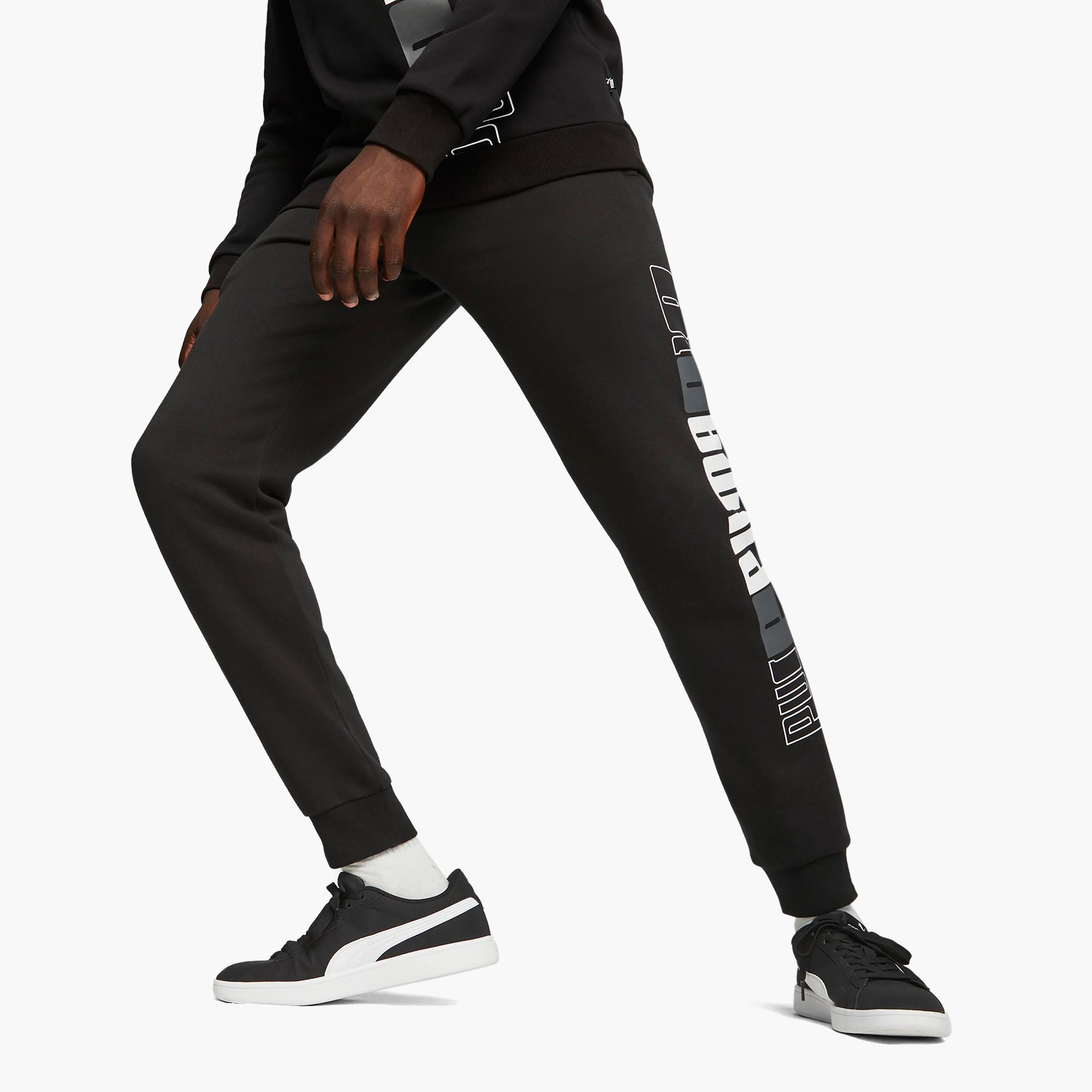 بنطال رياضي من بوما إسنشيال لوجو لاب للرجال | 675920-men-clothing-sportswearandactivewear-bottoms-image-1