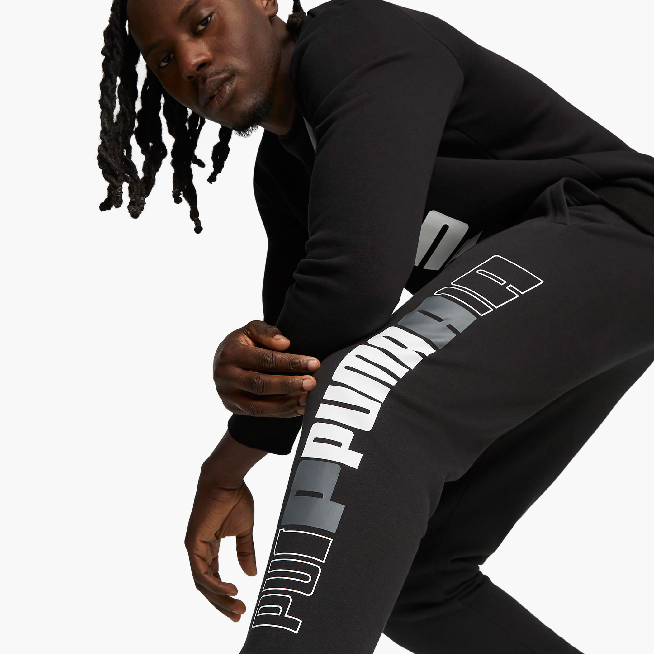بنطال رياضي من بوما إسنشيال لوجو لاب للرجال | 675920-men-clothing-sportswearandactivewear-bottoms-image-3