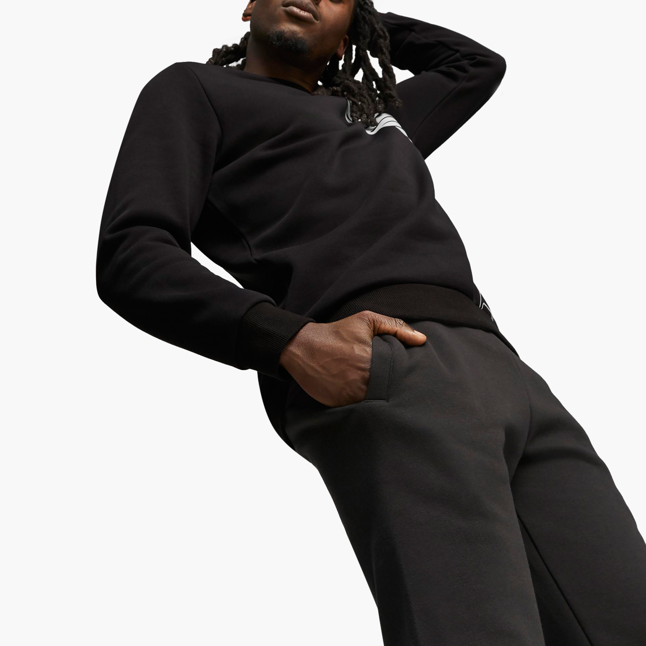 بنطال رياضي من بوما إسنشيال لوجو لاب للرجال | 675920-men-clothing-sportswearandactivewear-bottoms-image-4