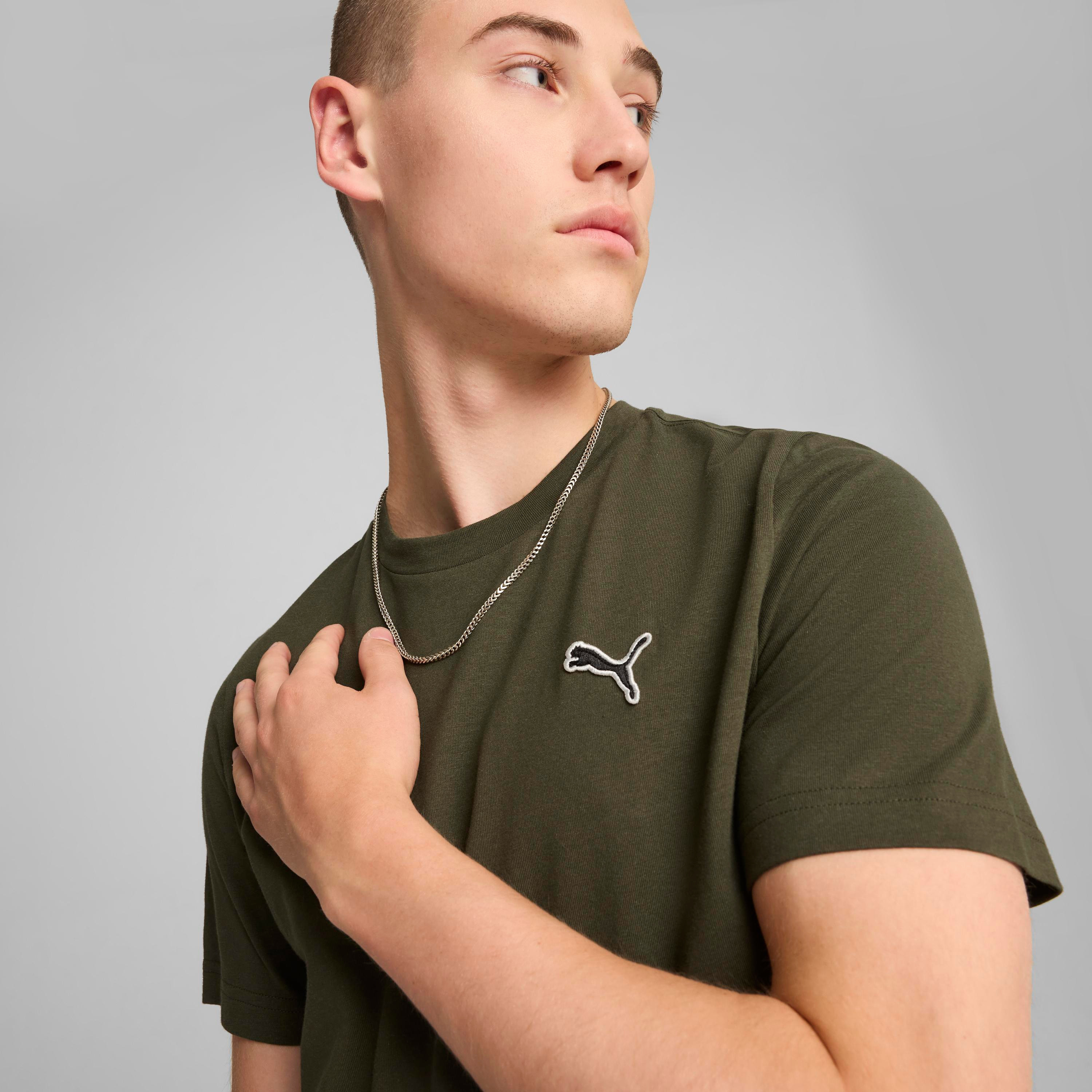 تيشيرت بيتر إيسنشيالز للرجال من بوما 67597770 | OE-men-clothing-sportswearandactivewear-tshirtsandpolos-image-3