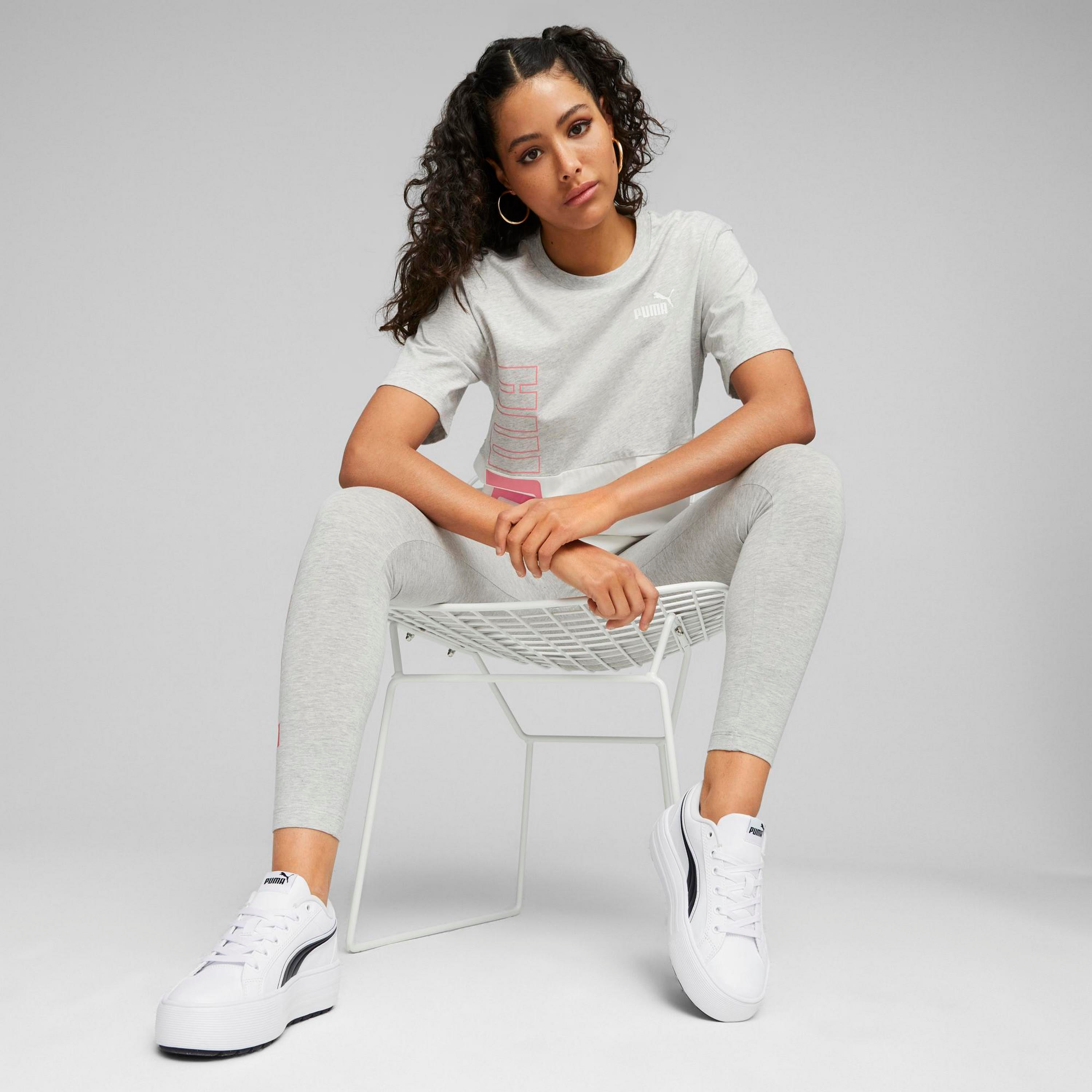 Puma Power Colorblock Women T-Shirt | 676012-women-clothing-tshirts-image-2