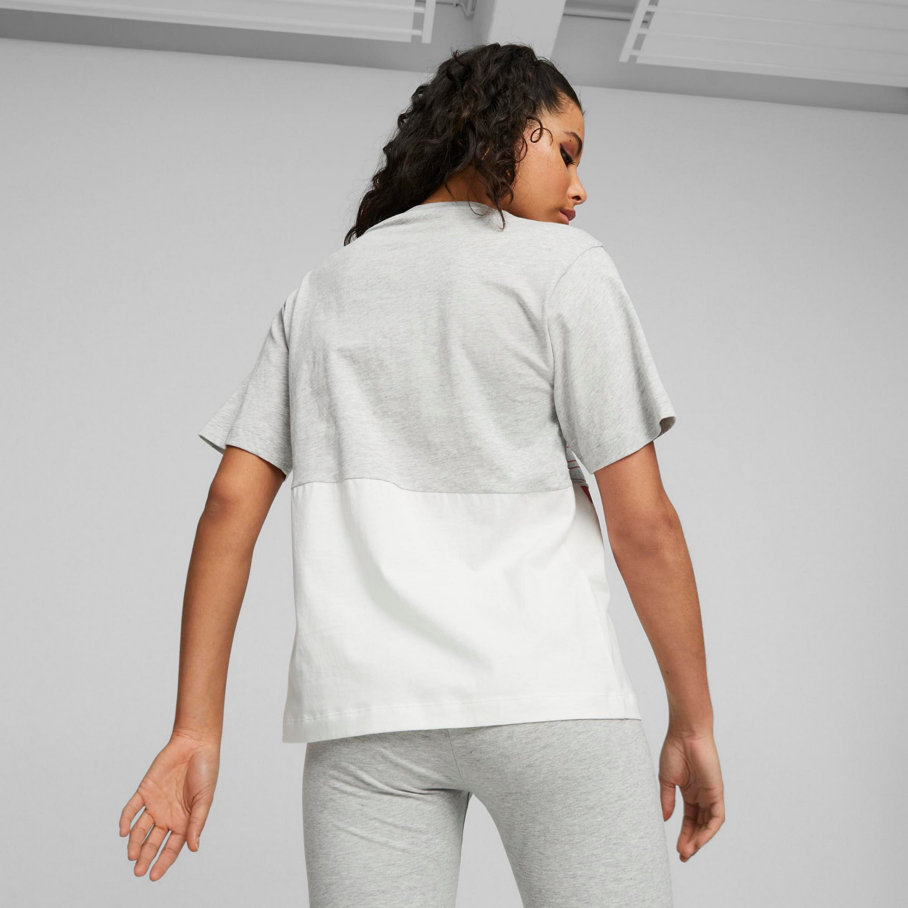 Puma Power Colorblock Women T-Shirt | 676012-women-clothing-tshirts-image-3