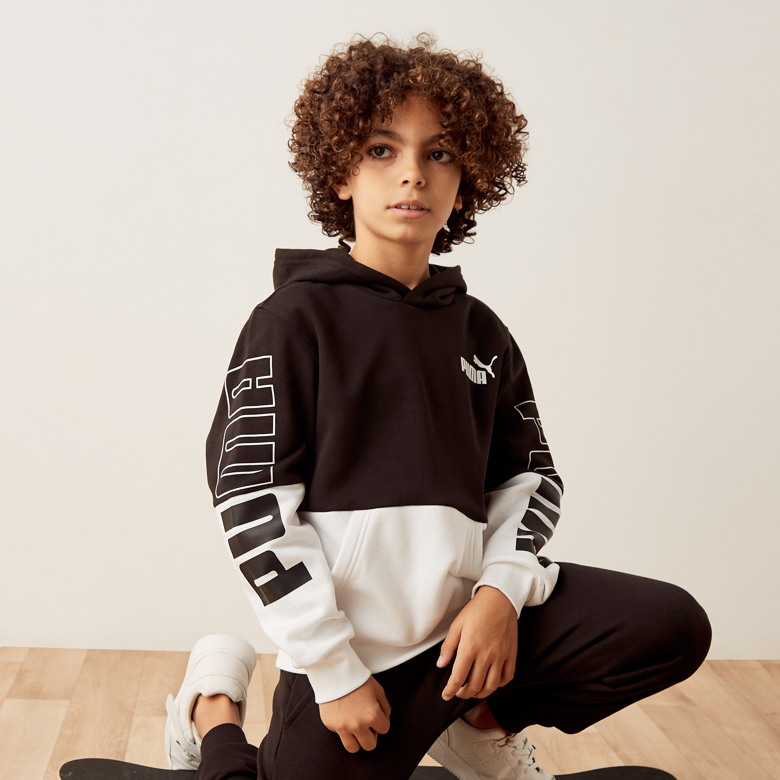 Boys on sale puma sweatshirt