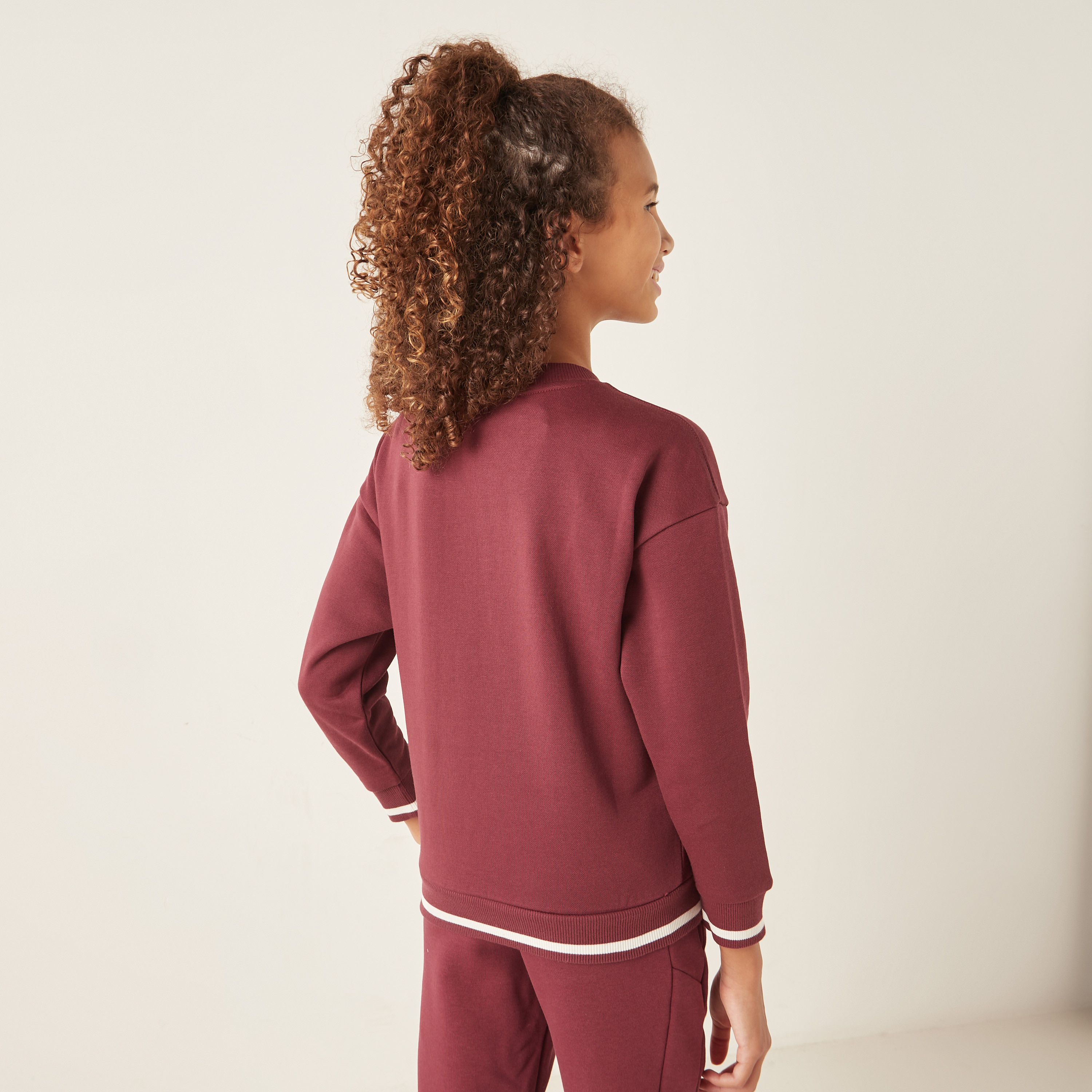 PUMA Logo Print Sweatshirt with Long Sleeves-girls-clothing-sweatshirts-image-4