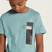PUMA Logo Print T-shirt with Round Neck-T Shirts-thumbnailMobile-2