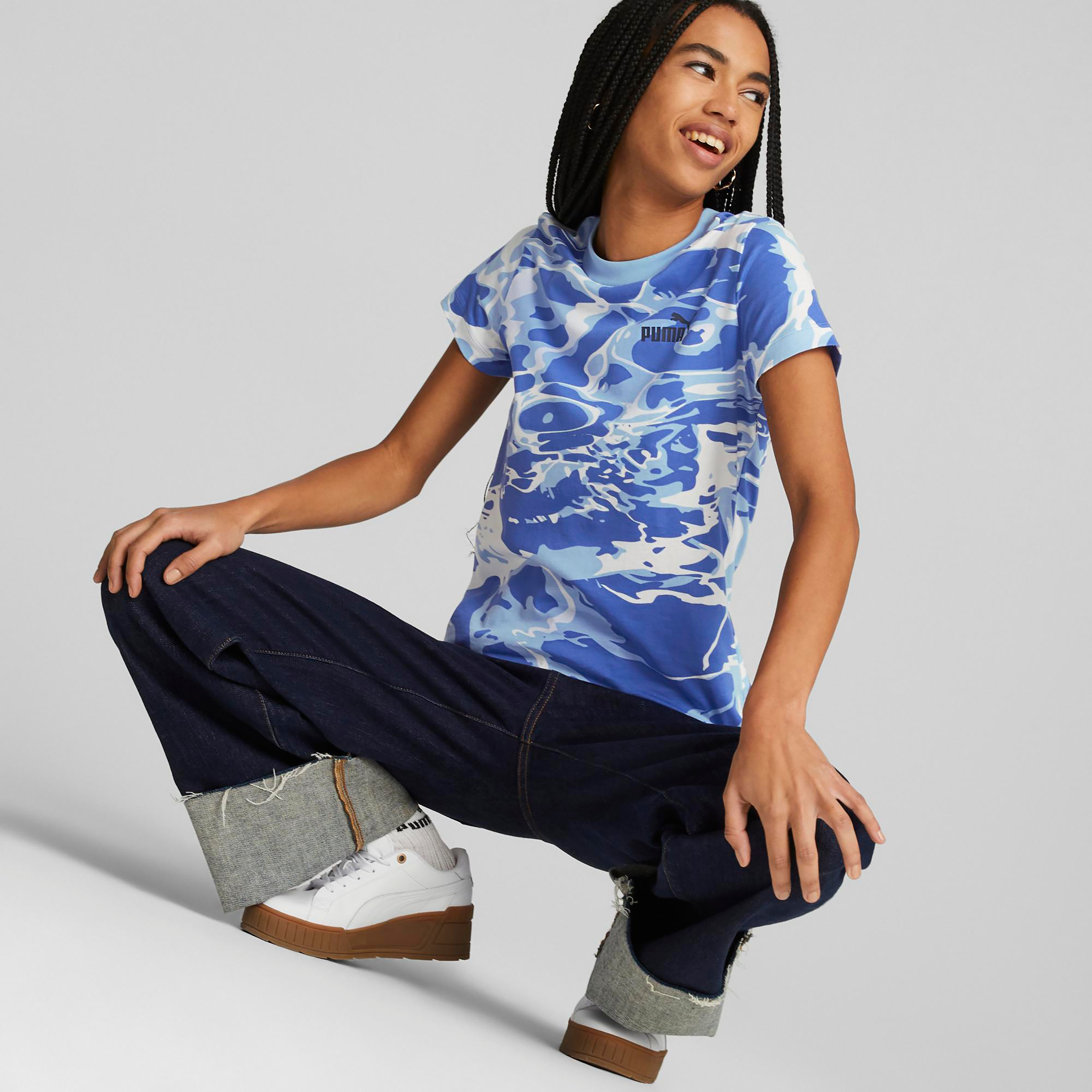 Puma Summer Splash Aop Women T-Shirt 67710342-sports-women-clothing-tshirtsandvests-image-2