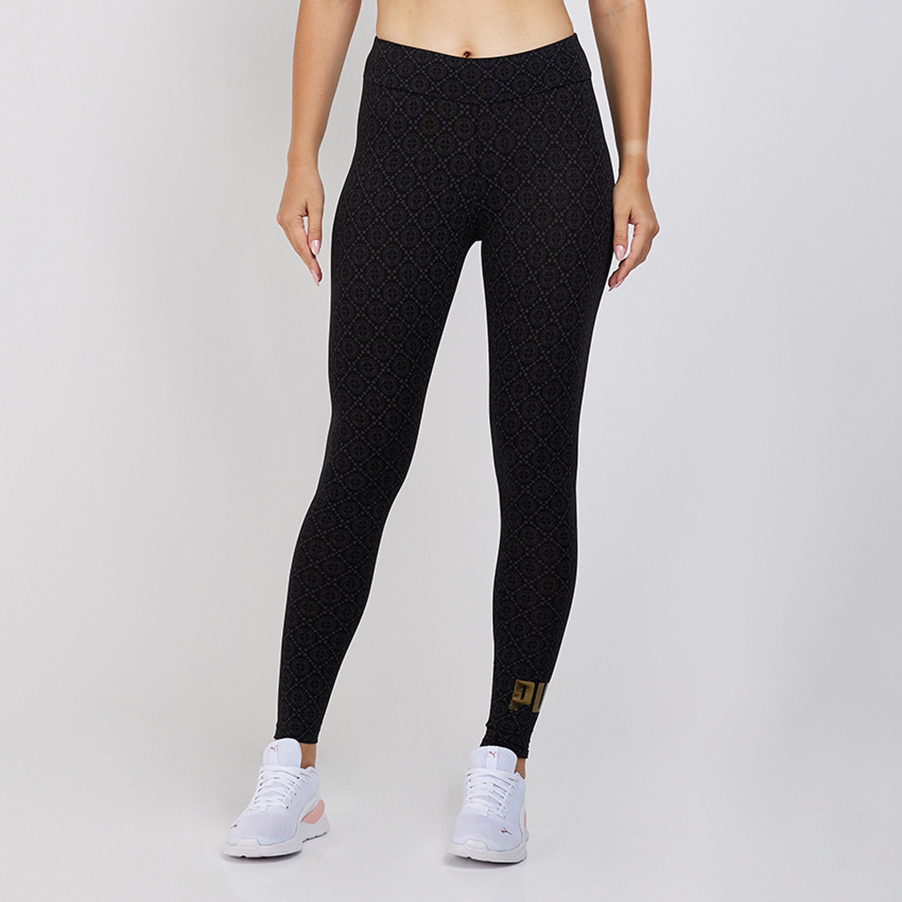 Puma Essential Logo Love Aop Women Leggings | 677202-women-clothing-bottoms-leggings-image-1