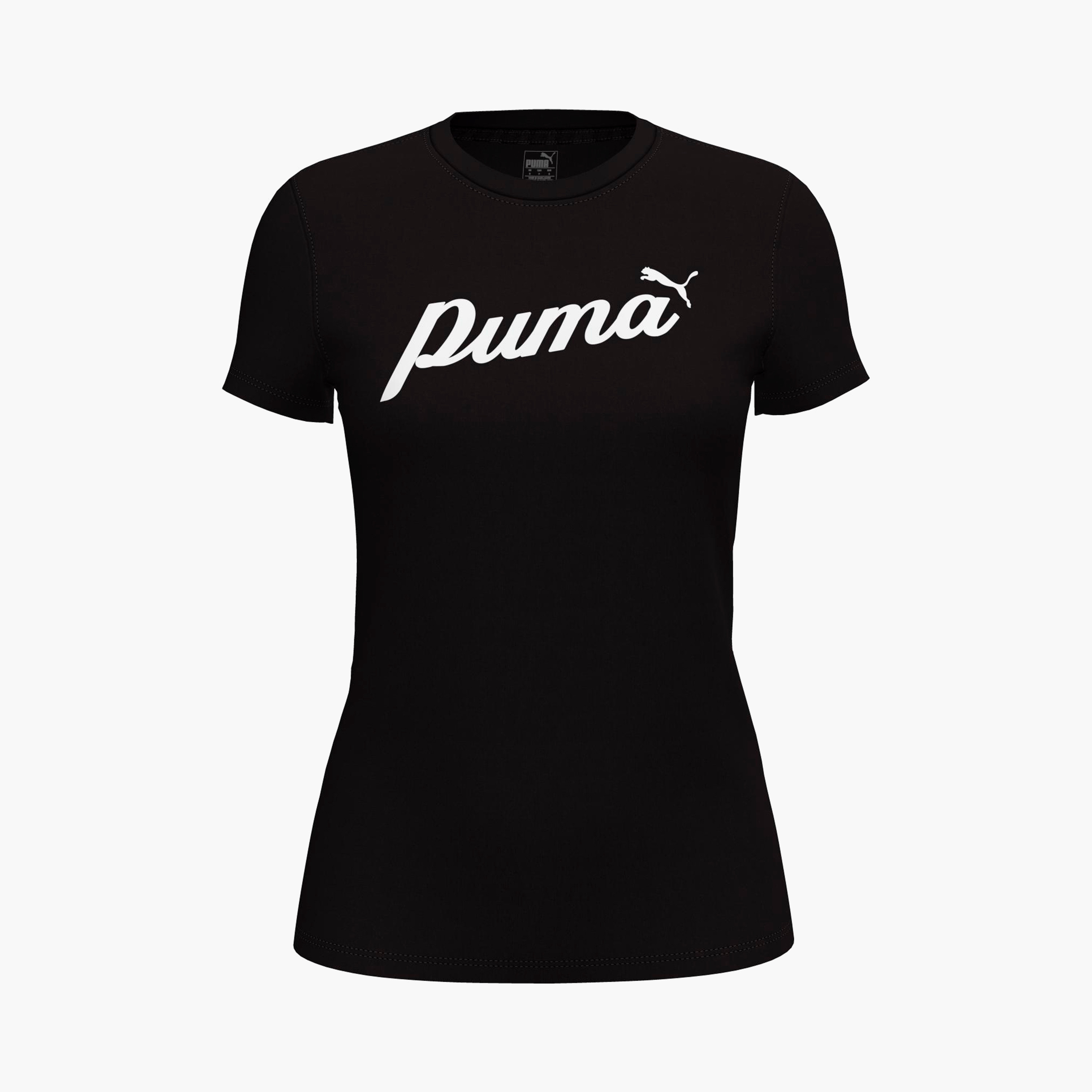 تيشيرت إي اس اس+ سكريبت للسيدات من بوما | OE-women-clothing-tshirts-image-1