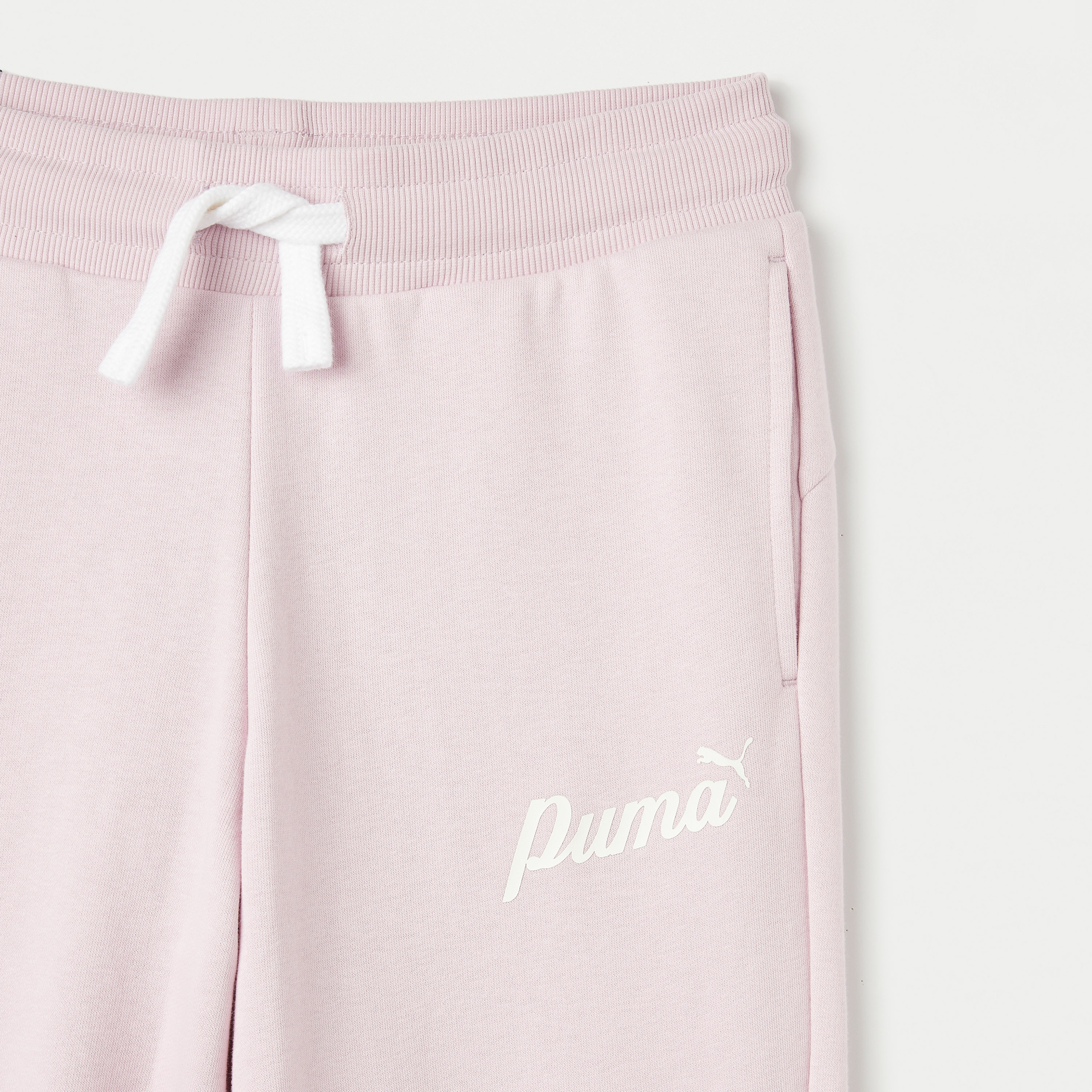 PUMA Printed Joggers with Drawstring Closure and Pockets-girls-clothing-sportswear-bottoms-image-2