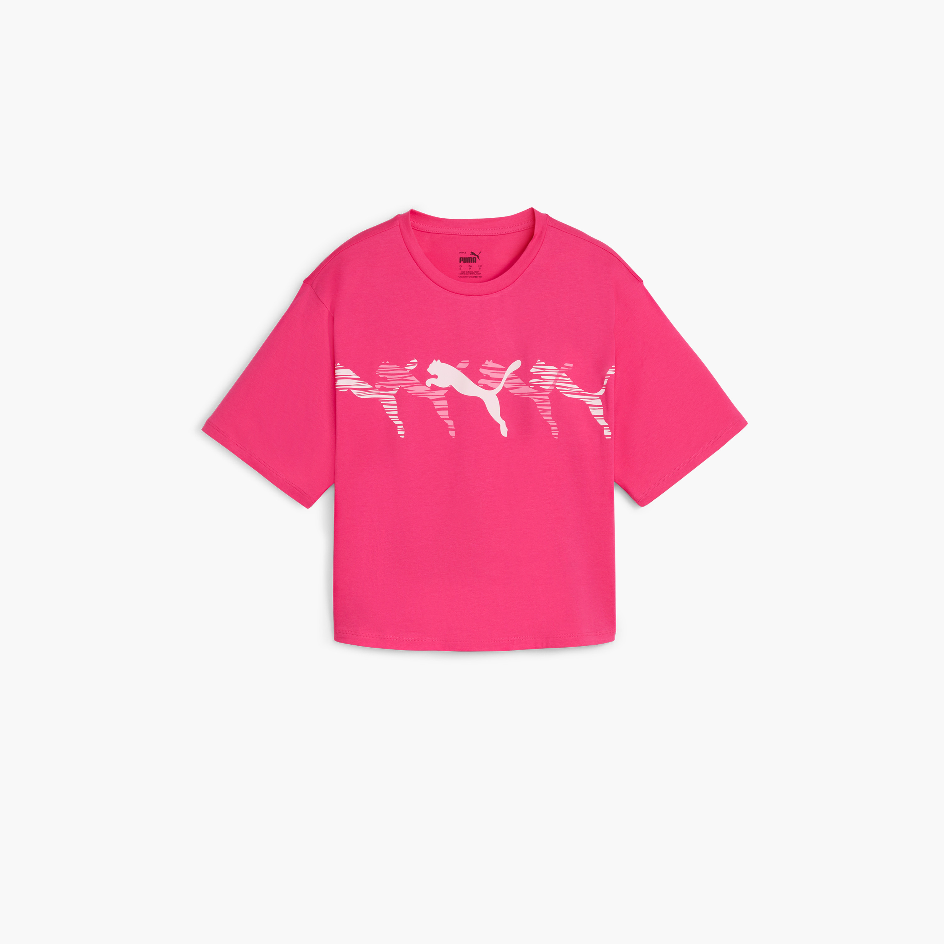 بوما تي شيرت اسينشالز لوجو لاب واسع للنساء 679568 |OE-sports-women-clothing-tshirtsandvests-image-1