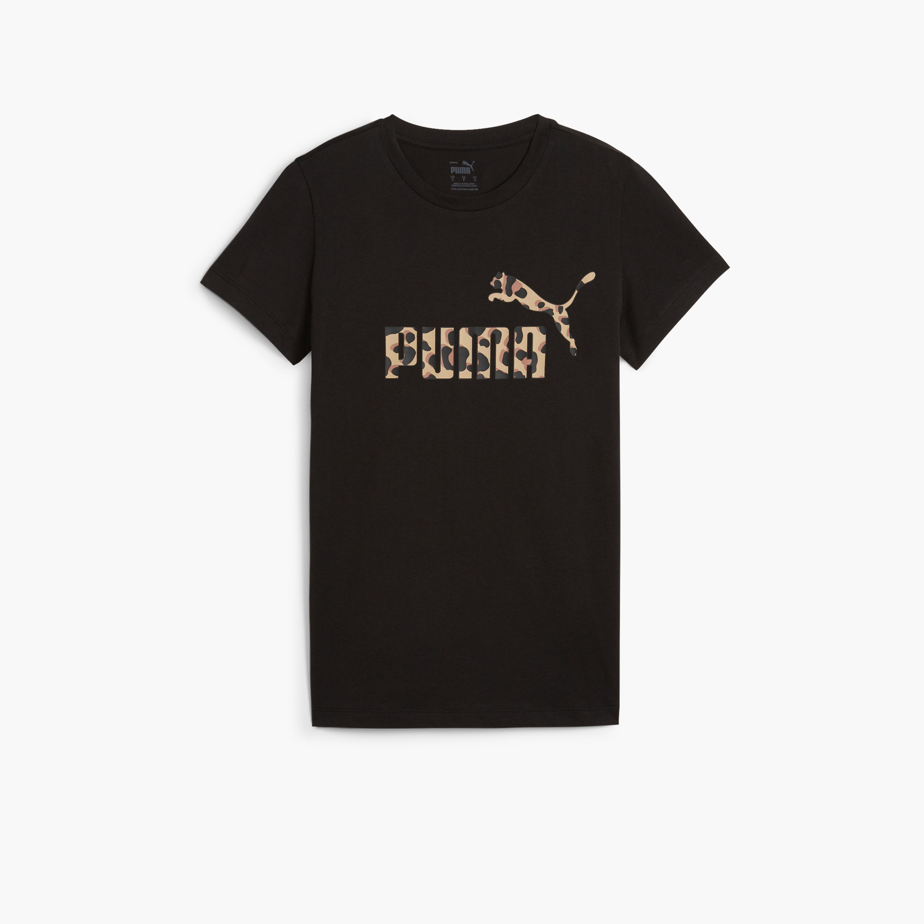 بوما تي شيرت اسينشالز جرافيك بطبعة حيوانات للنساء 679784 |OE-women-clothing-tshirts-image-2