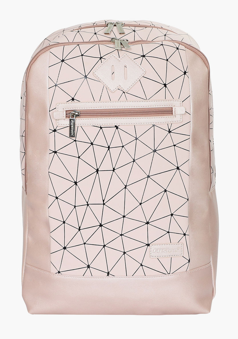 Fusion Print Backpack - 18 inches-Backpacks-image-0