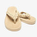 Textured Slip-On Thong Slippers with Braided Straps-Women%27s Flip Flops & Beach Slippers-thumbnailMobile-5