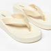 Aqua Textured Flatform Thong Slippers-Women%27s Flip Flops & Beach Slippers-thumbnailMobile-3