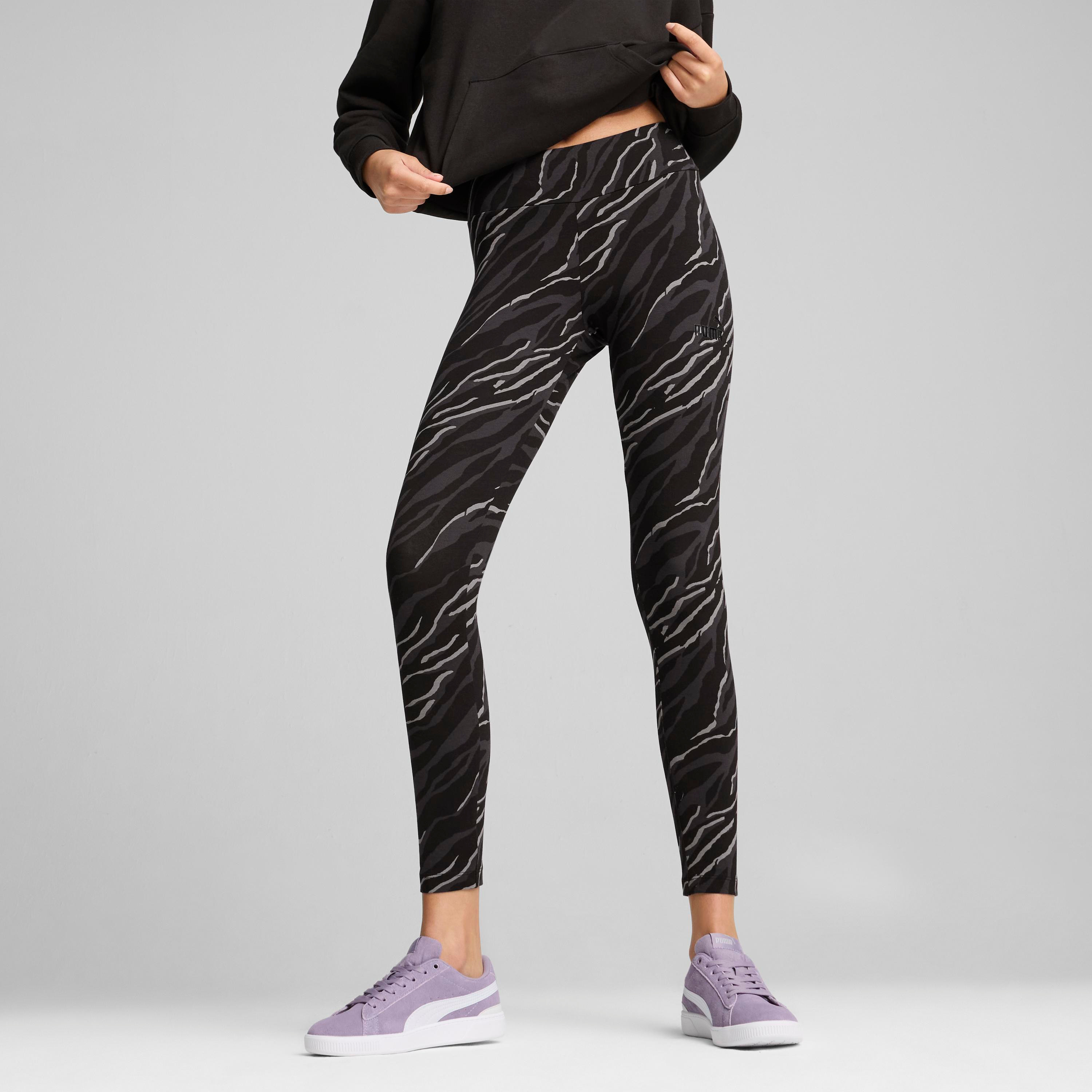 بنطال ضيق إي اس اس+ أنيمال ايه اوه بي للنساء من بوما | OE-women-clothing-bottoms-leggings-image-1