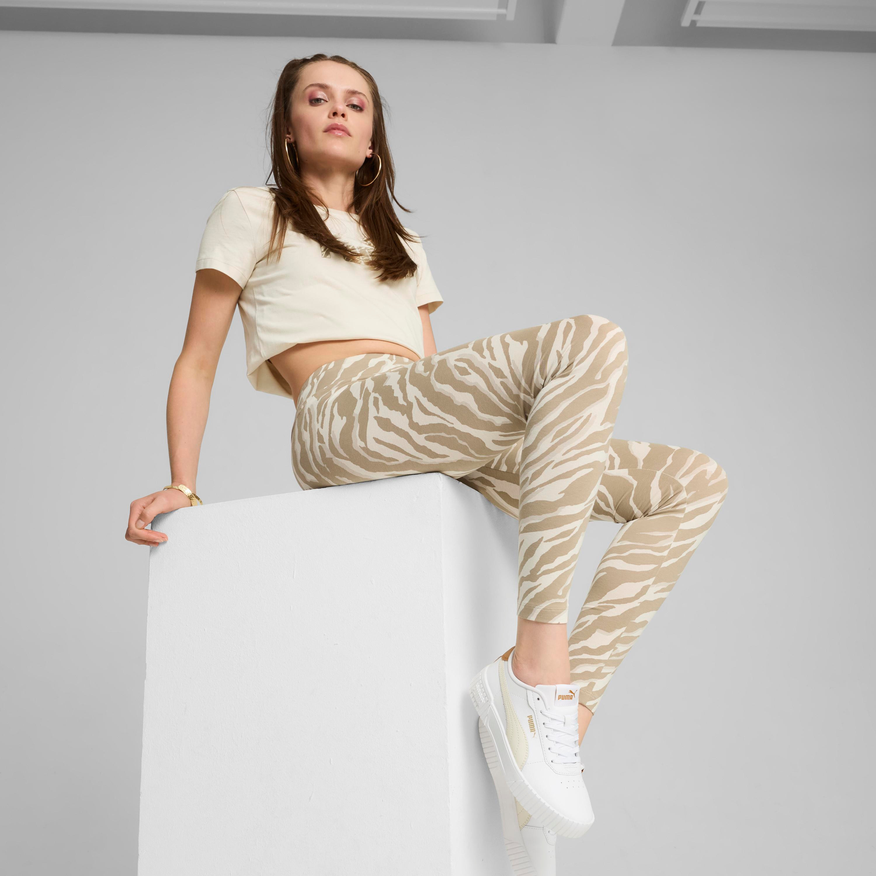 بنطال ضيق إي اس اس+ أنيمال ايه اوه بي للنساء من بوما | OE-women-clothing-bottoms-leggings-image-6