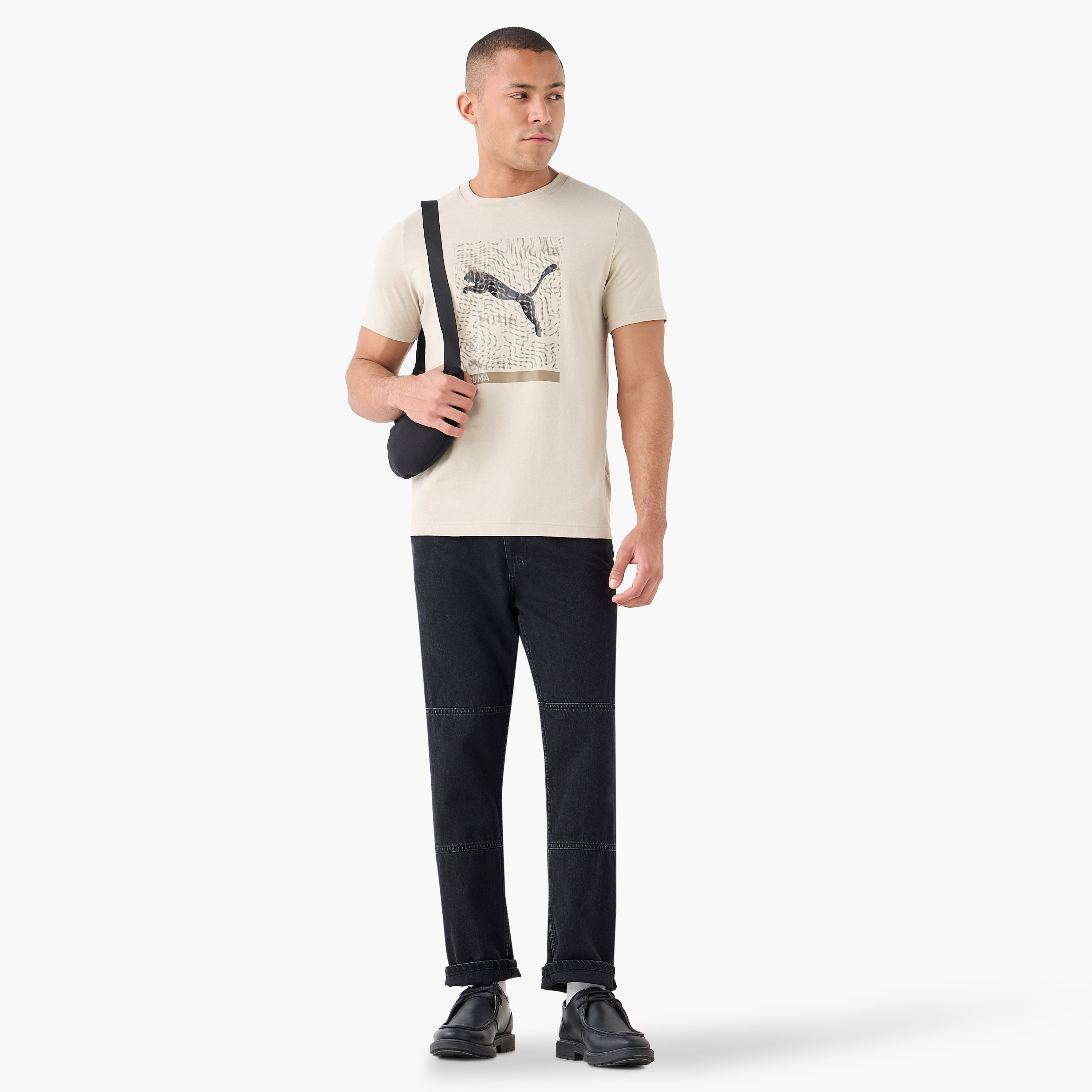 Puma Men's Open Road Graphic T-Shirt 68165268 | OE-men-clothing-sportswearandactivewear-tshirtsandpolos-image-2