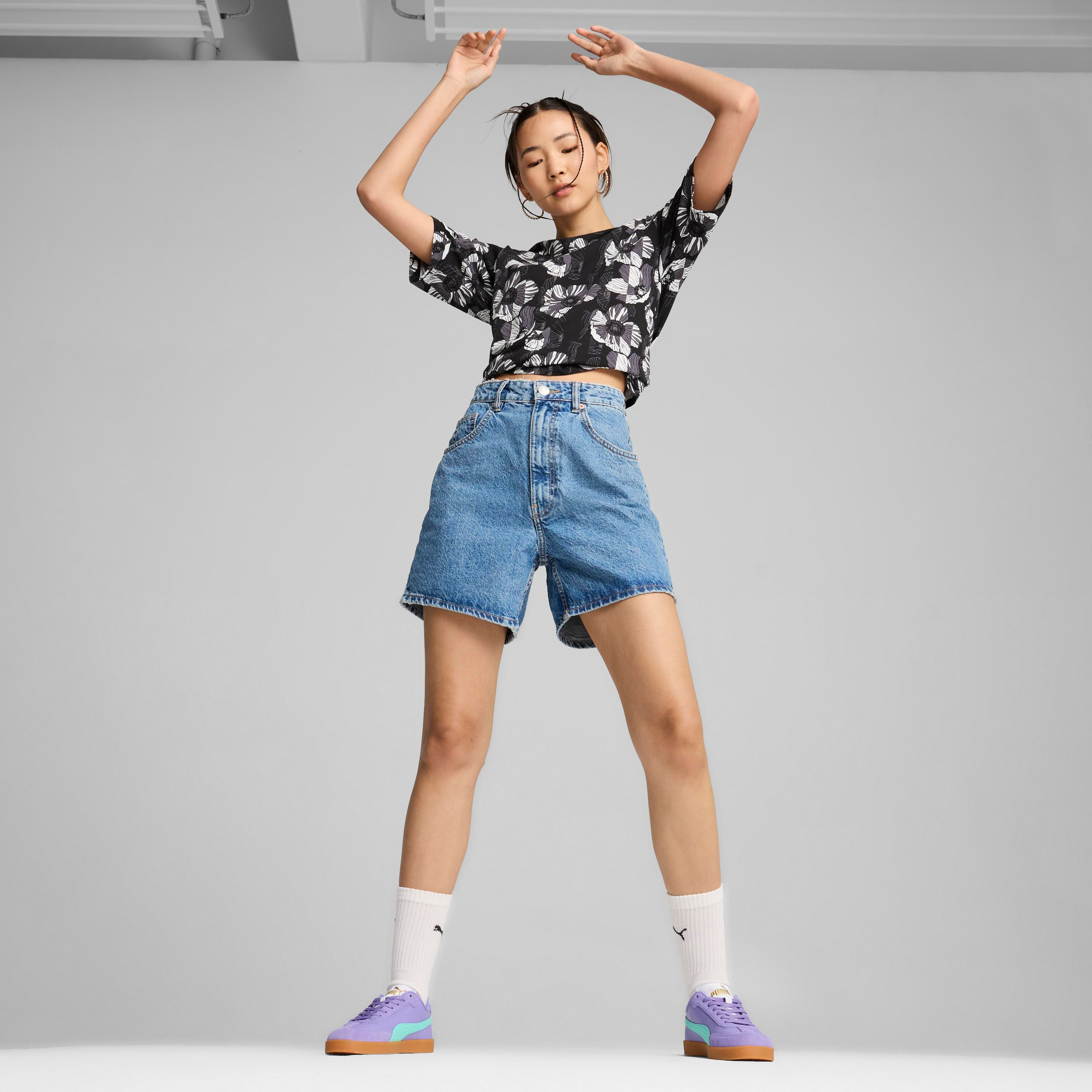 Puma Women's ESS+ AOP T-Shirt | OE-women-clothing-tshirts-image-2