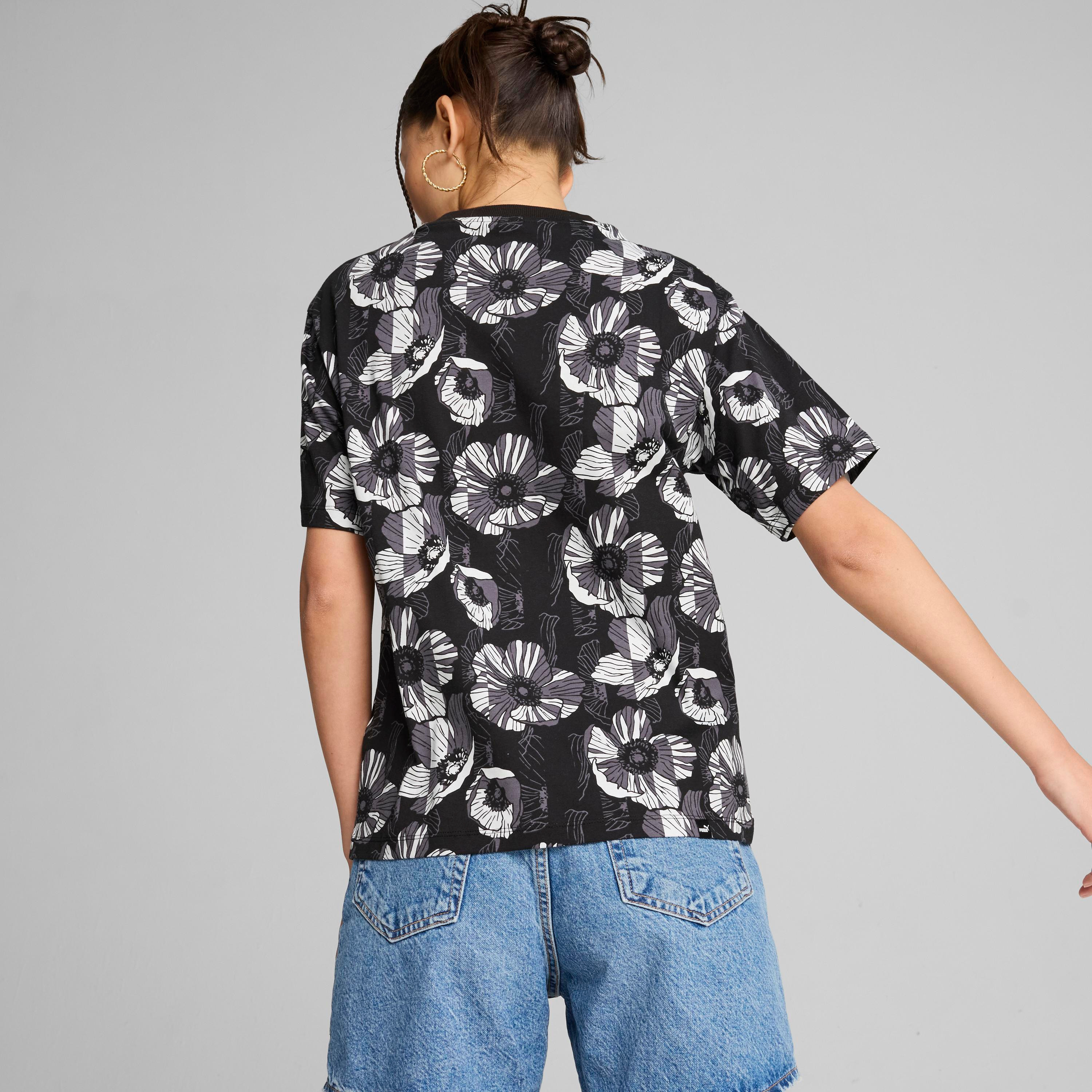 Puma Women's ESS+ AOP T-Shirt | OE-women-clothing-tshirts-image-3
