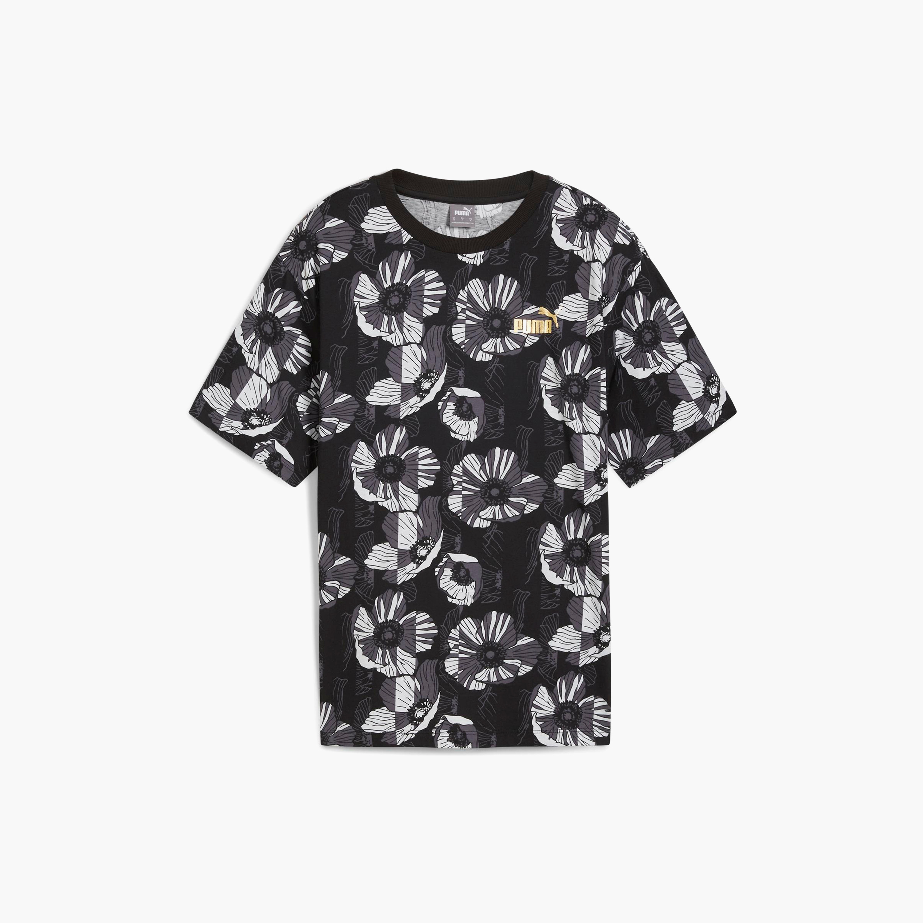 Puma Women's ESS+ AOP T-Shirt | OE-women-clothing-tshirts-image-4