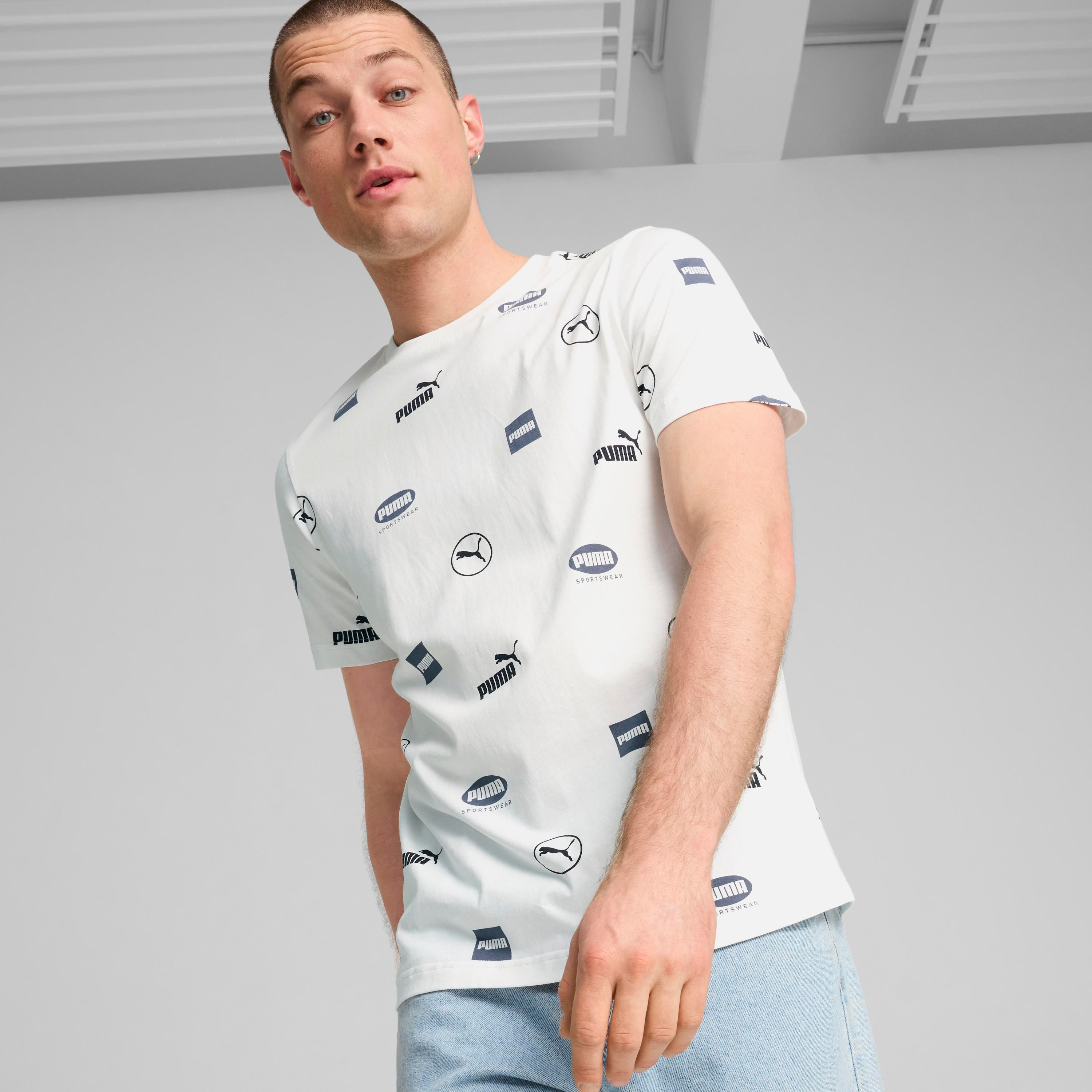 تيشيرت للرجال باور ايه اوه بي من بوما 68173902 | OE-men-clothing-sportswearandactivewear-tshirtsandpolos-image-1