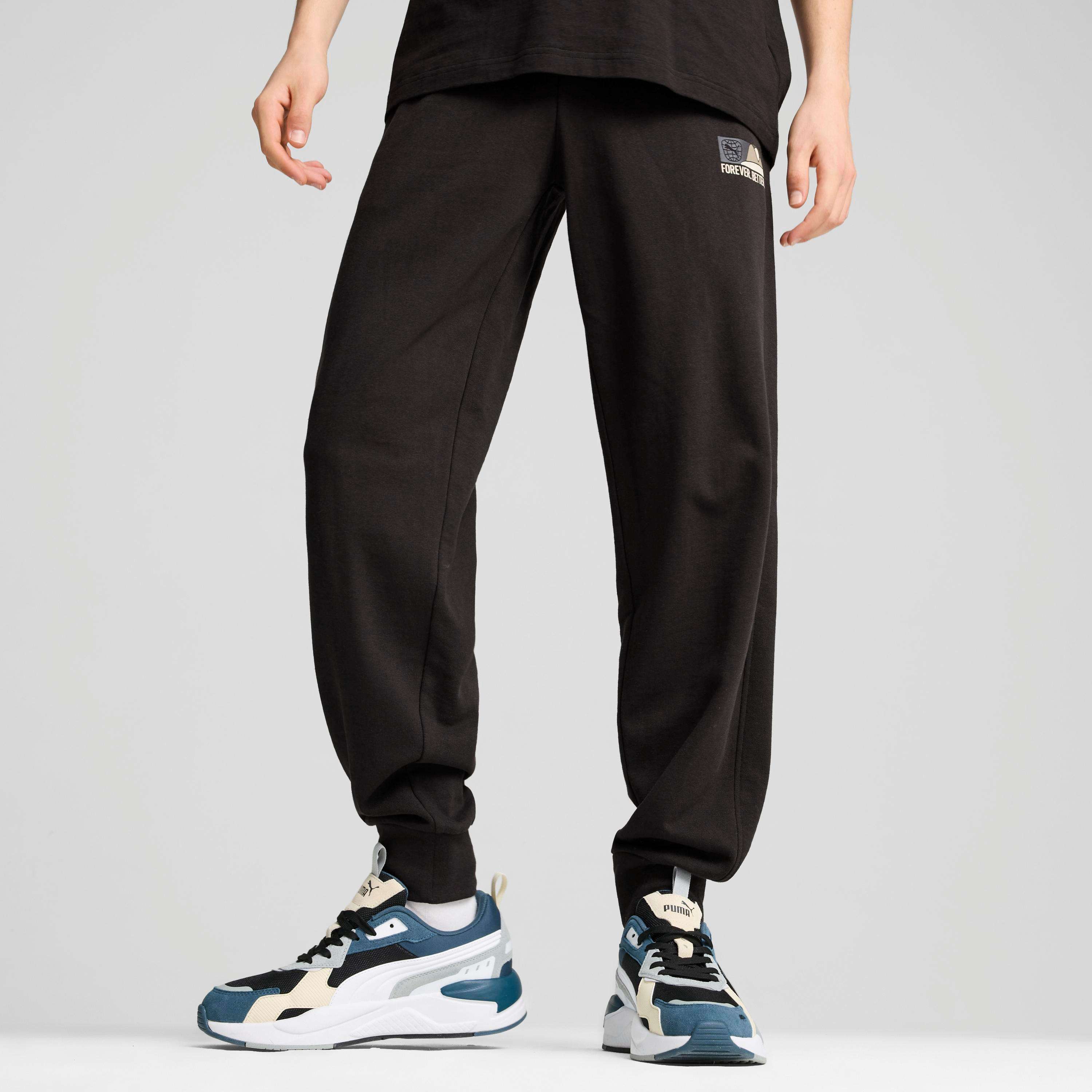 بنطال رياضي بيتر سبورتسوير للرجال من بوما 68176001 | OE-sports-men-clothing-bottoms-image-1