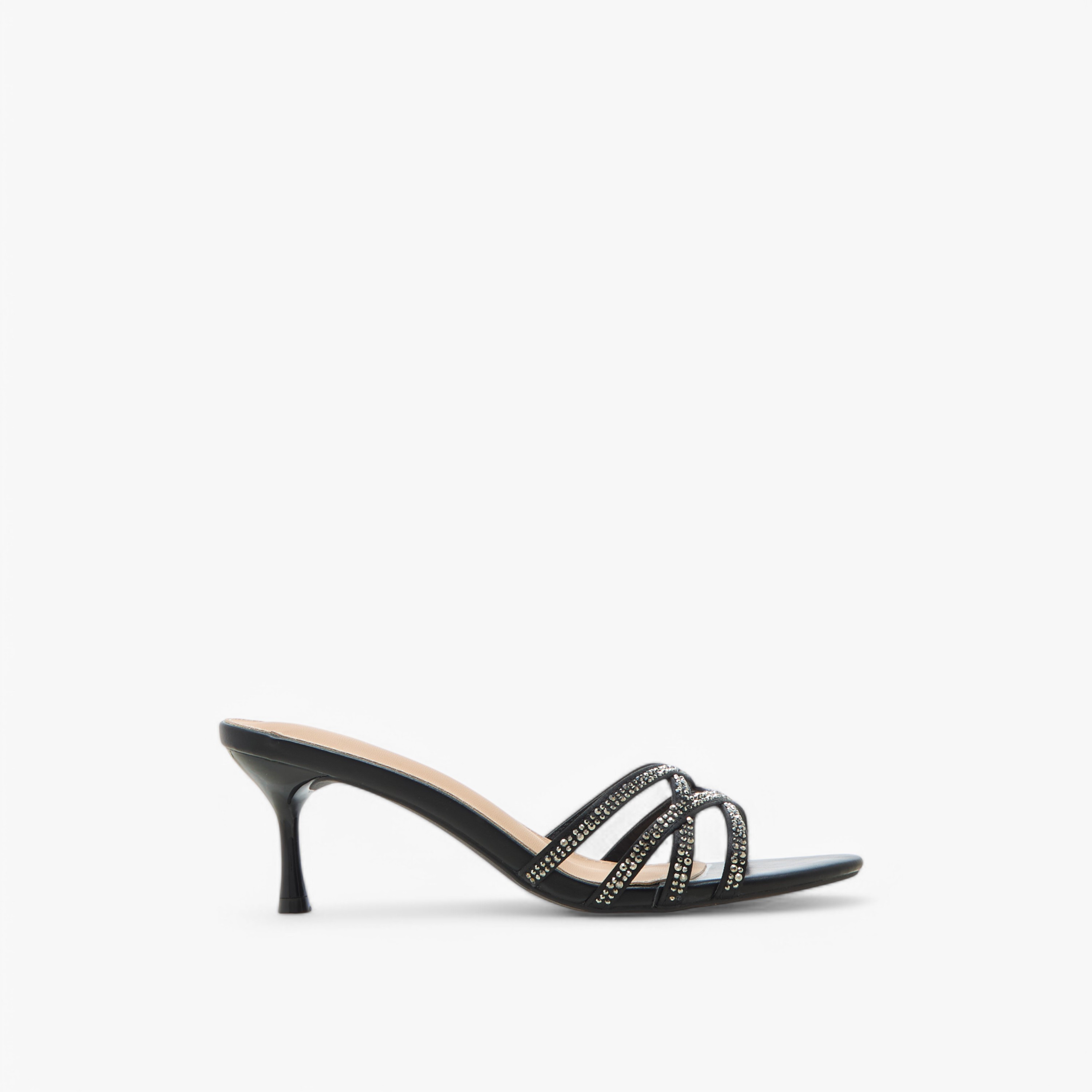 Flora Bella Embellished Cross Strap Sandals with Flared Heel-women-shoes-sandals-heeled-image-3