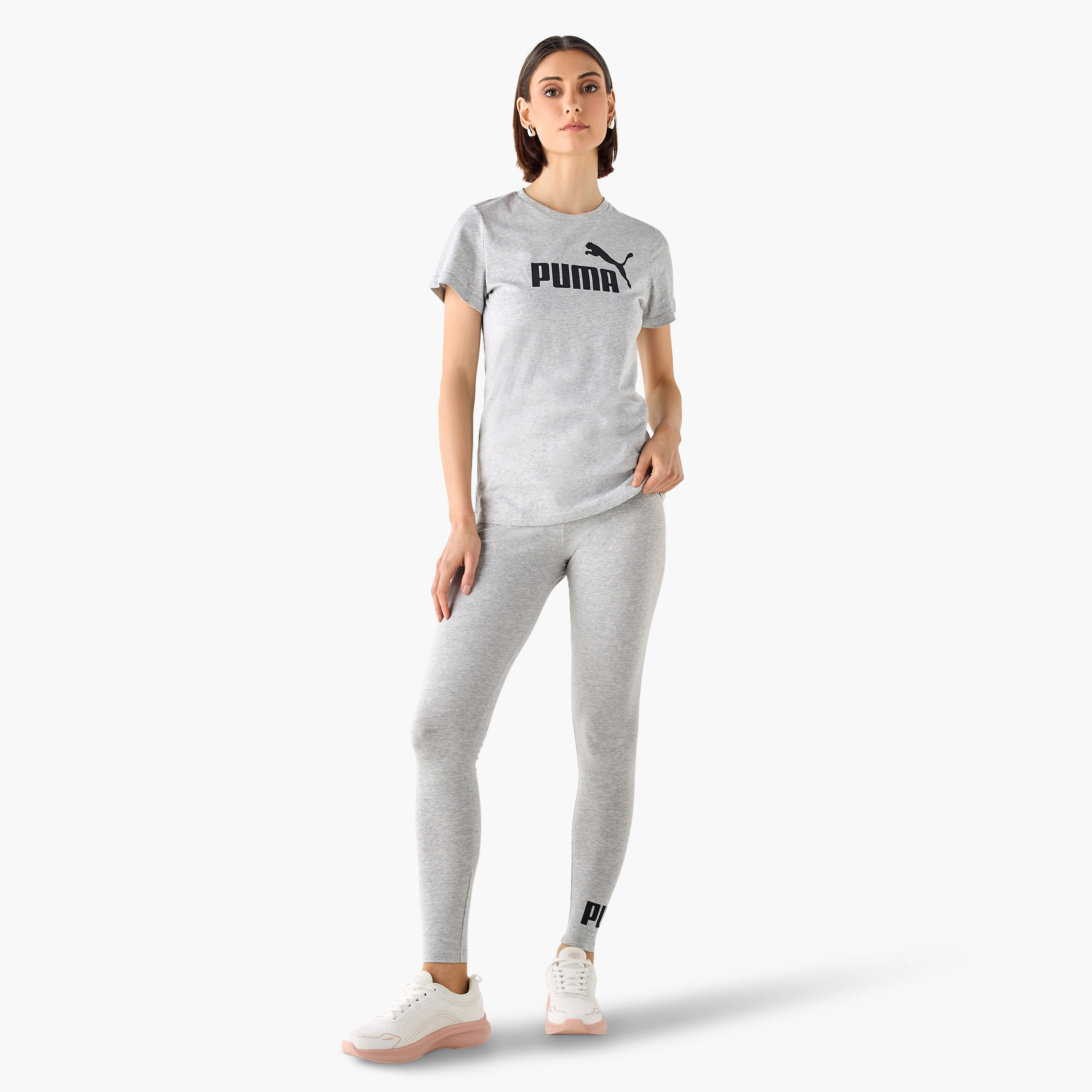 بنطال ضيق بشعار أساسي للنساء من بوما 68242601 | OE-women-clothing-bottoms-leggings-image-8