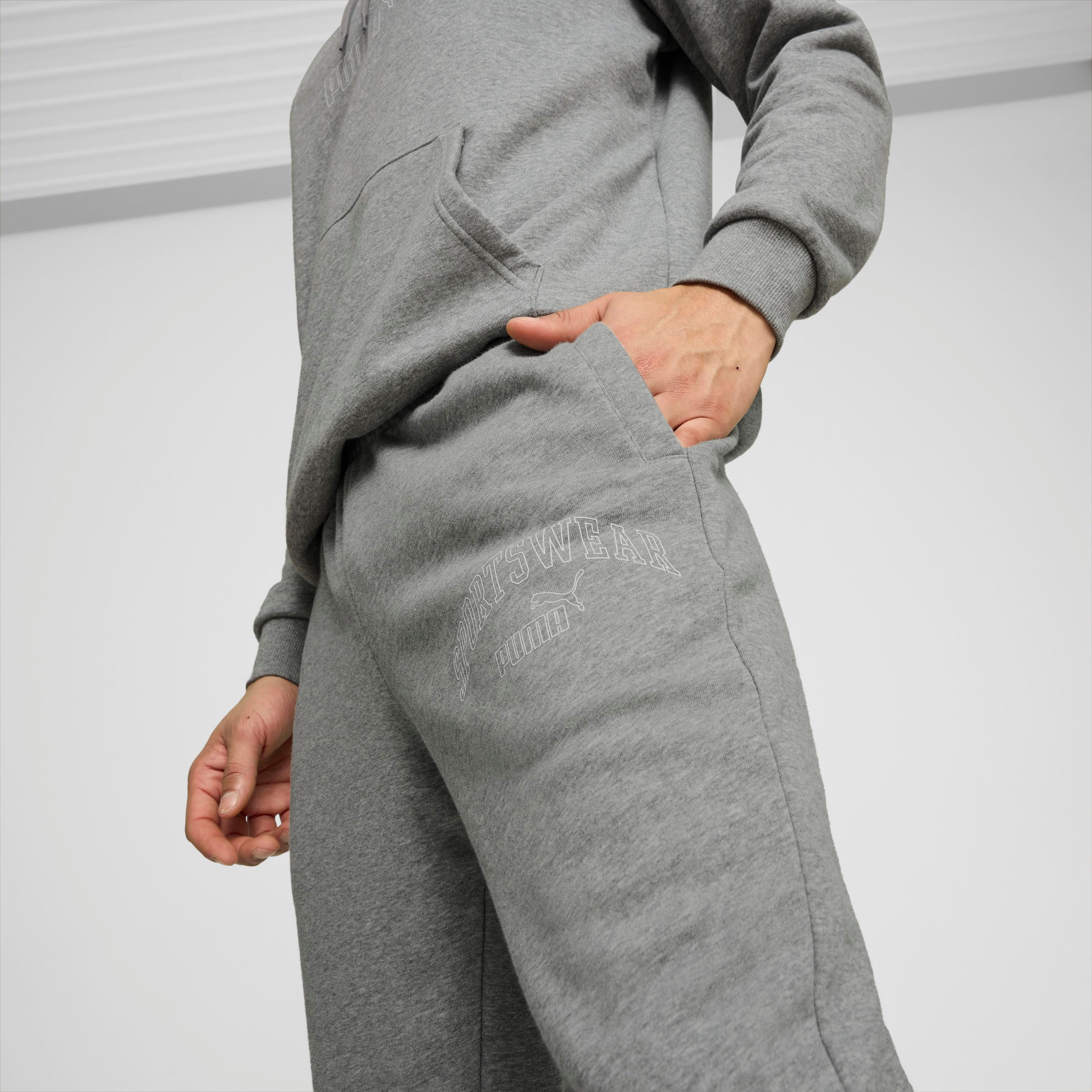 بنطال رياضي إي اس اس+ لوجو لاب متدرج للرجال من بوما 68250503 | OE-men-clothing-sportswearandactivewear-bottoms-image-3