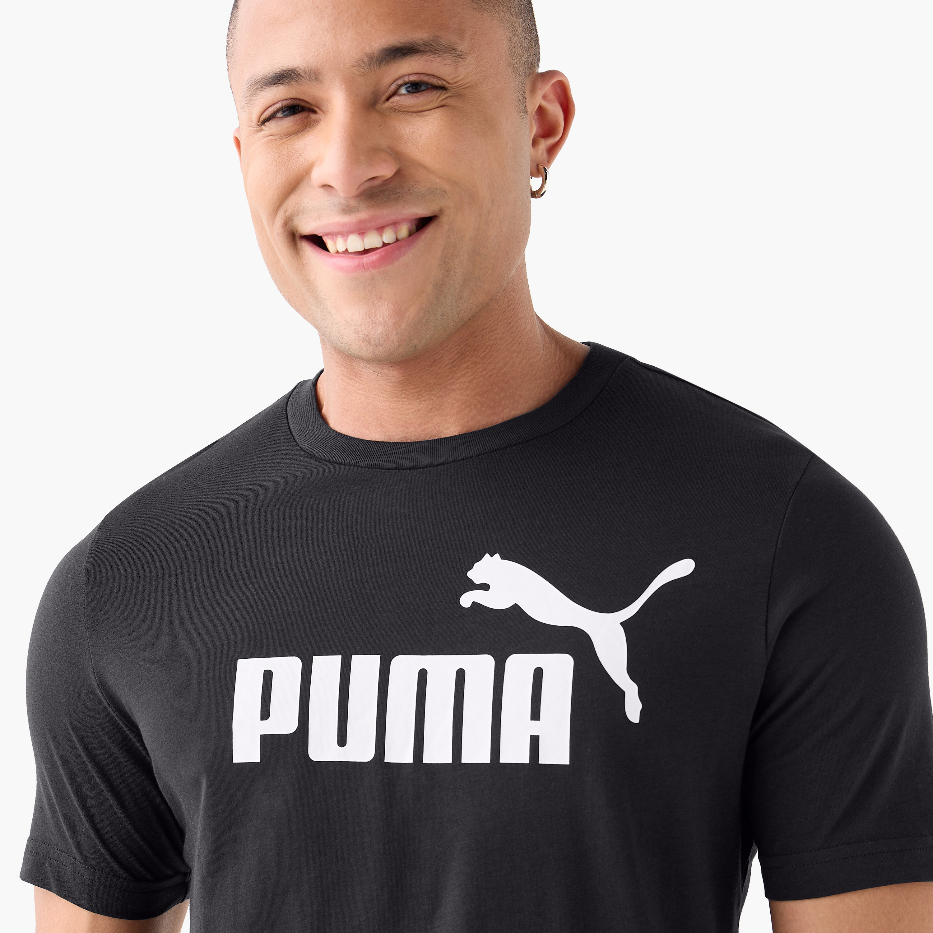 Puma Men's Essential Logo Tee 682532 | OE-men-clothing-sportswearandactivewear-tshirtsandpolos-image-4