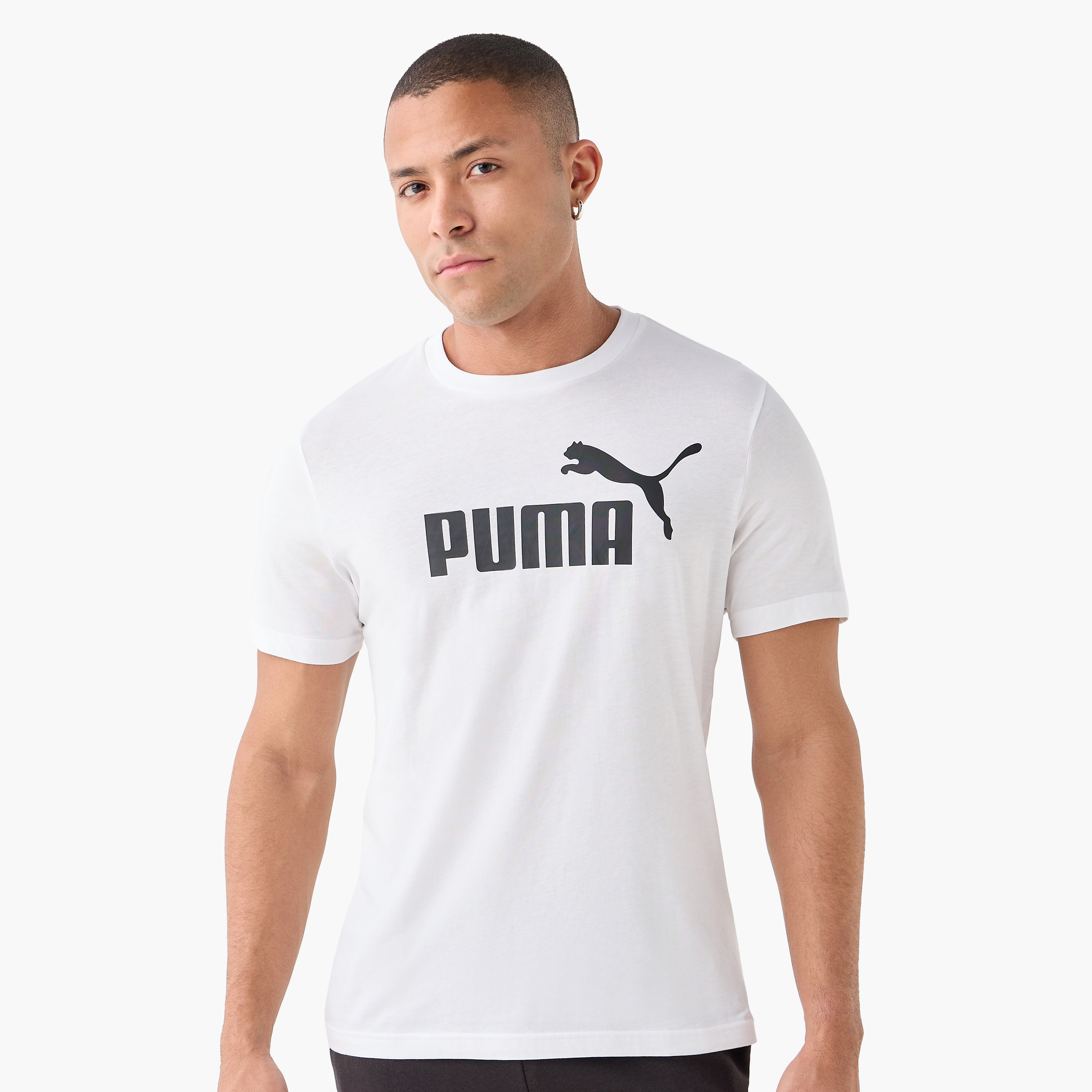 Puma Men's Essential Logo Tee 682532 | OE-men-clothing-sportswearandactivewear-tshirtsandpolos-image-1