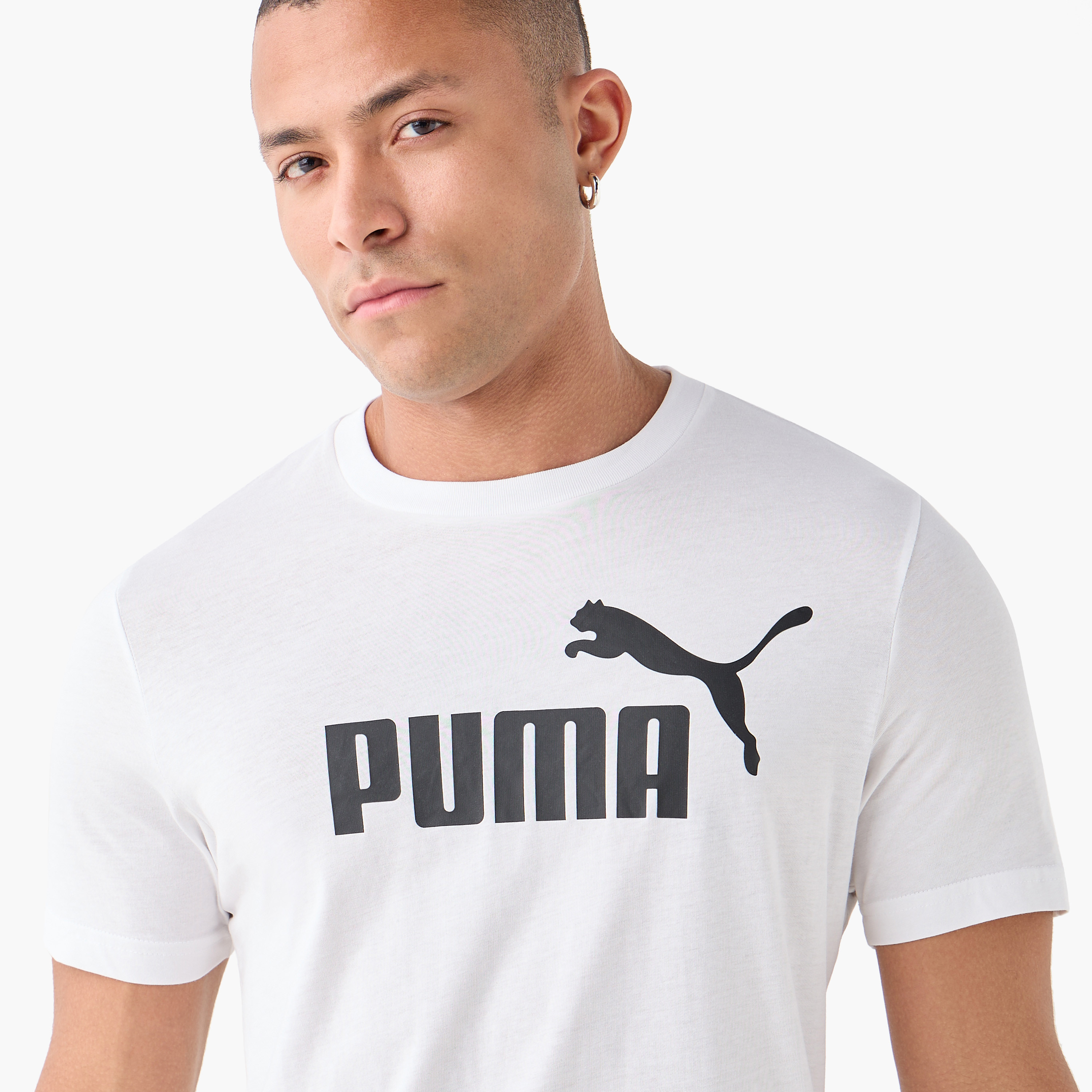 بوما - تيشيرت ايسينشال لوقو - للرجال 682532 | OE-men-clothing-sportswearandactivewear-tshirtsandpolos-image-9