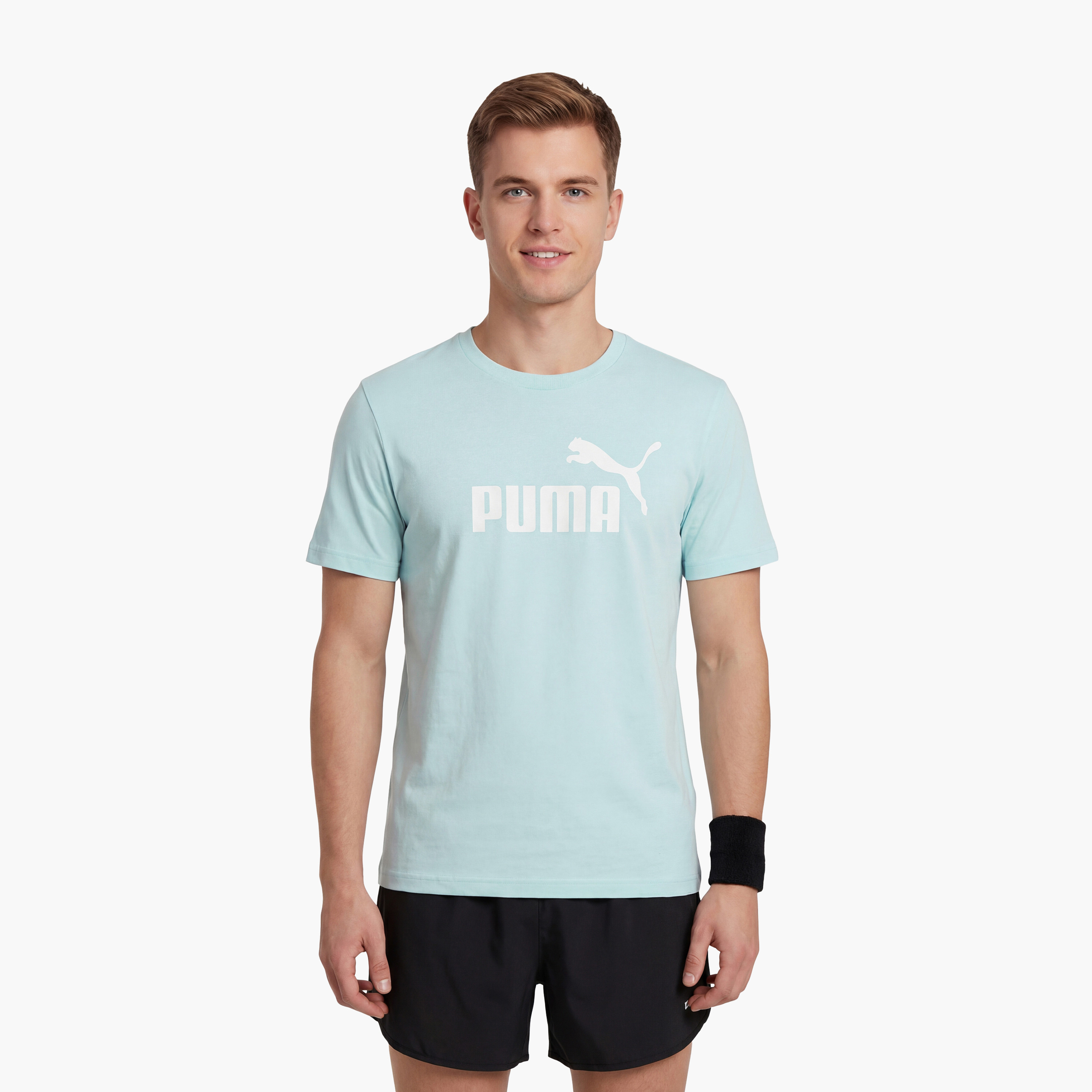 بوما - تيشيرت ايسينشال لوقو - للرجال 682533 | OE-men-clothing-sportswearandactivewear-tshirtsandpolos-image-1