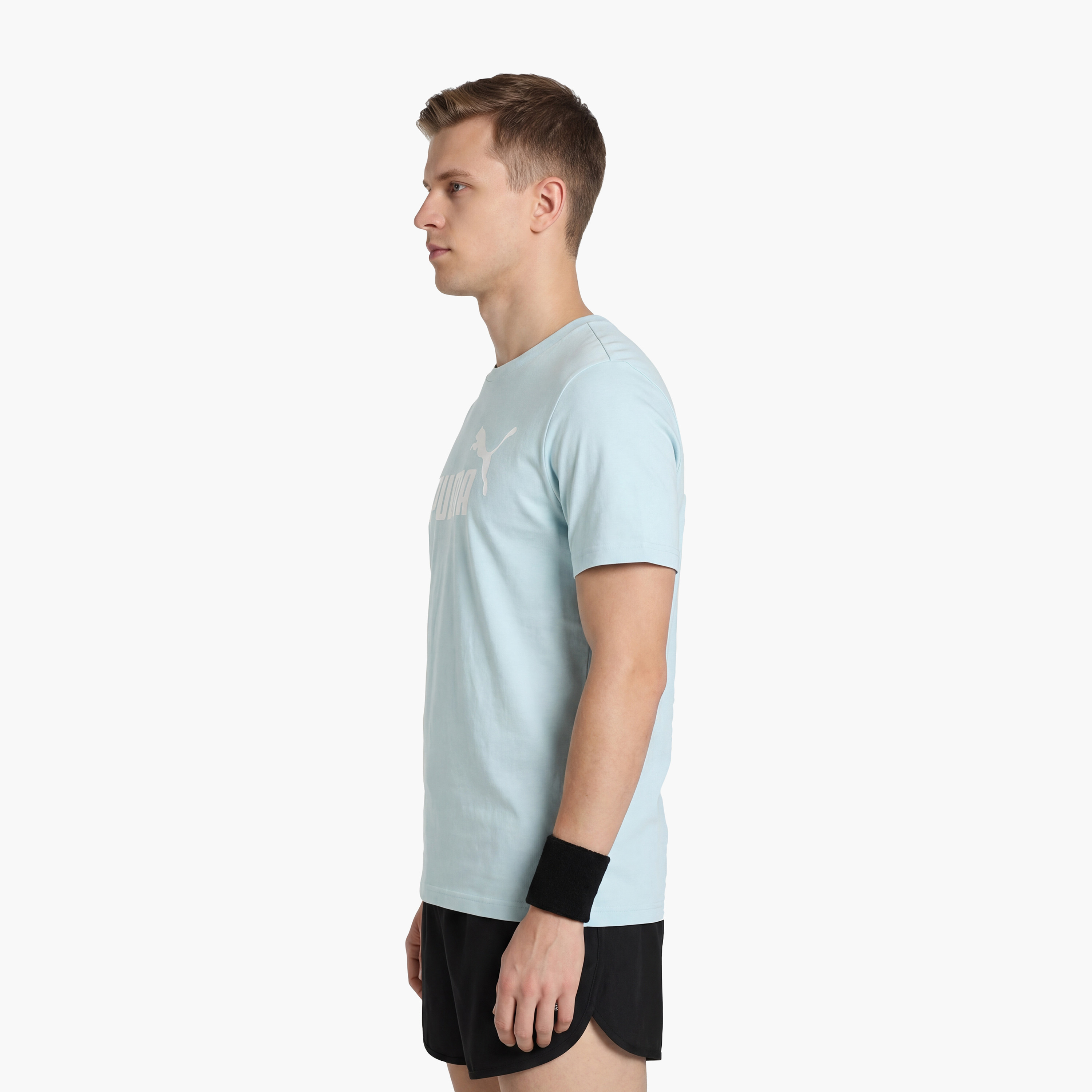 بوما - تيشيرت ايسينشال لوقو - للرجال 682533 | OE-men-clothing-sportswearandactivewear-tshirtsandpolos-image-3