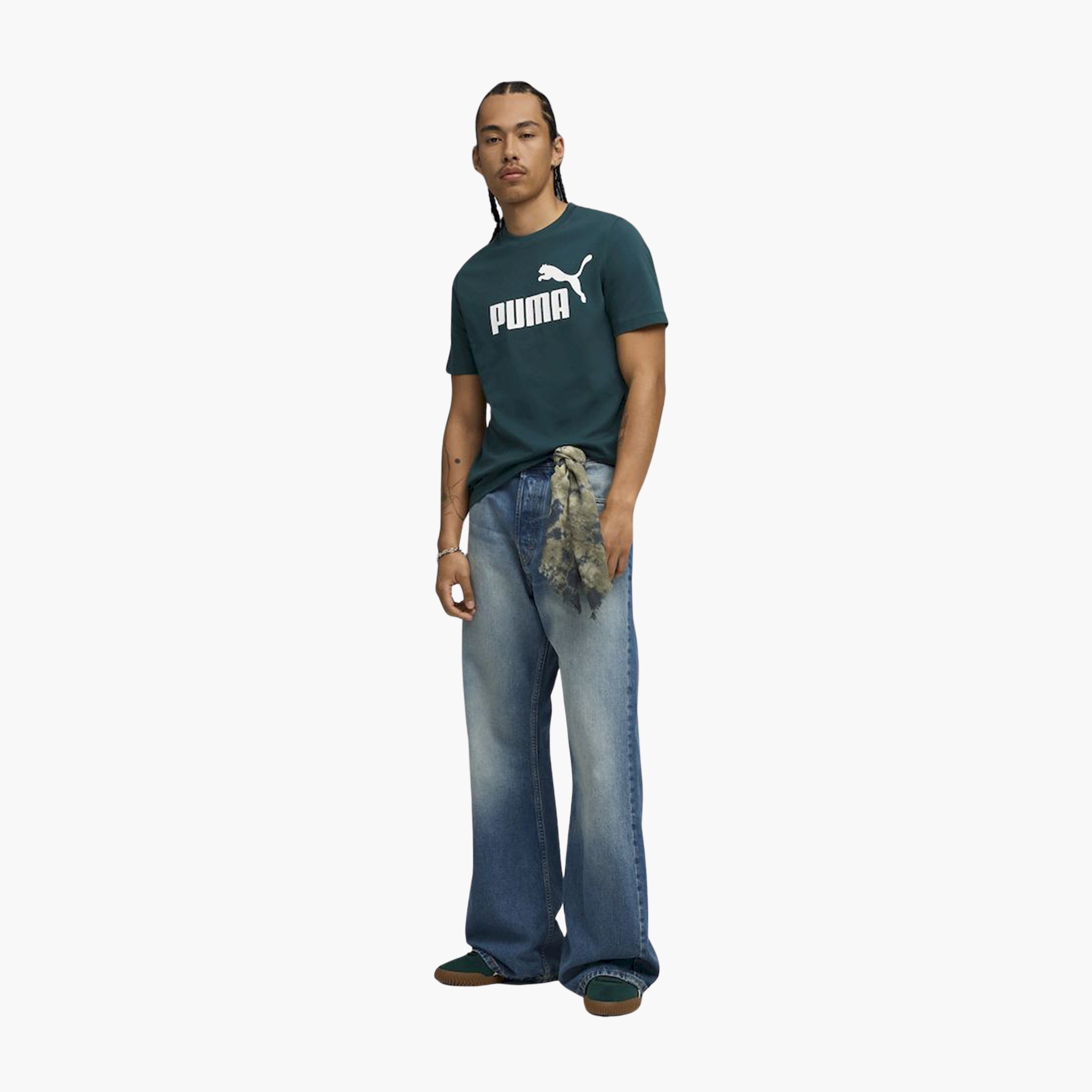 بوما - تيشيرت ايسينشال لوقو - للرجال 682533 | OE-men-clothing-sportswearandactivewear-tshirtsandpolos-image-12