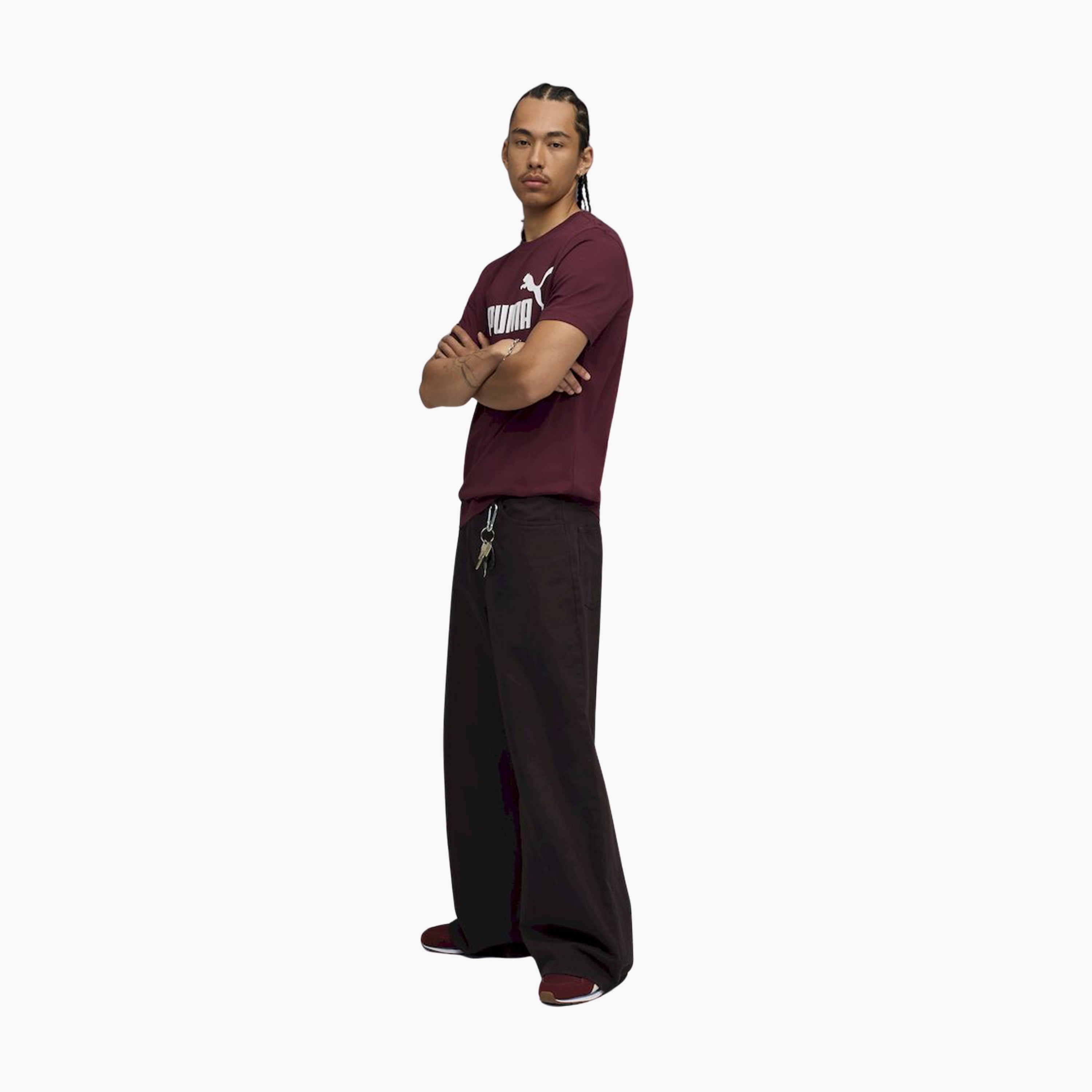 بوما - تيشيرت ايسينشال لوقو - للرجال 682533 | OE-men-clothing-sportswearandactivewear-tshirtsandpolos-image-17